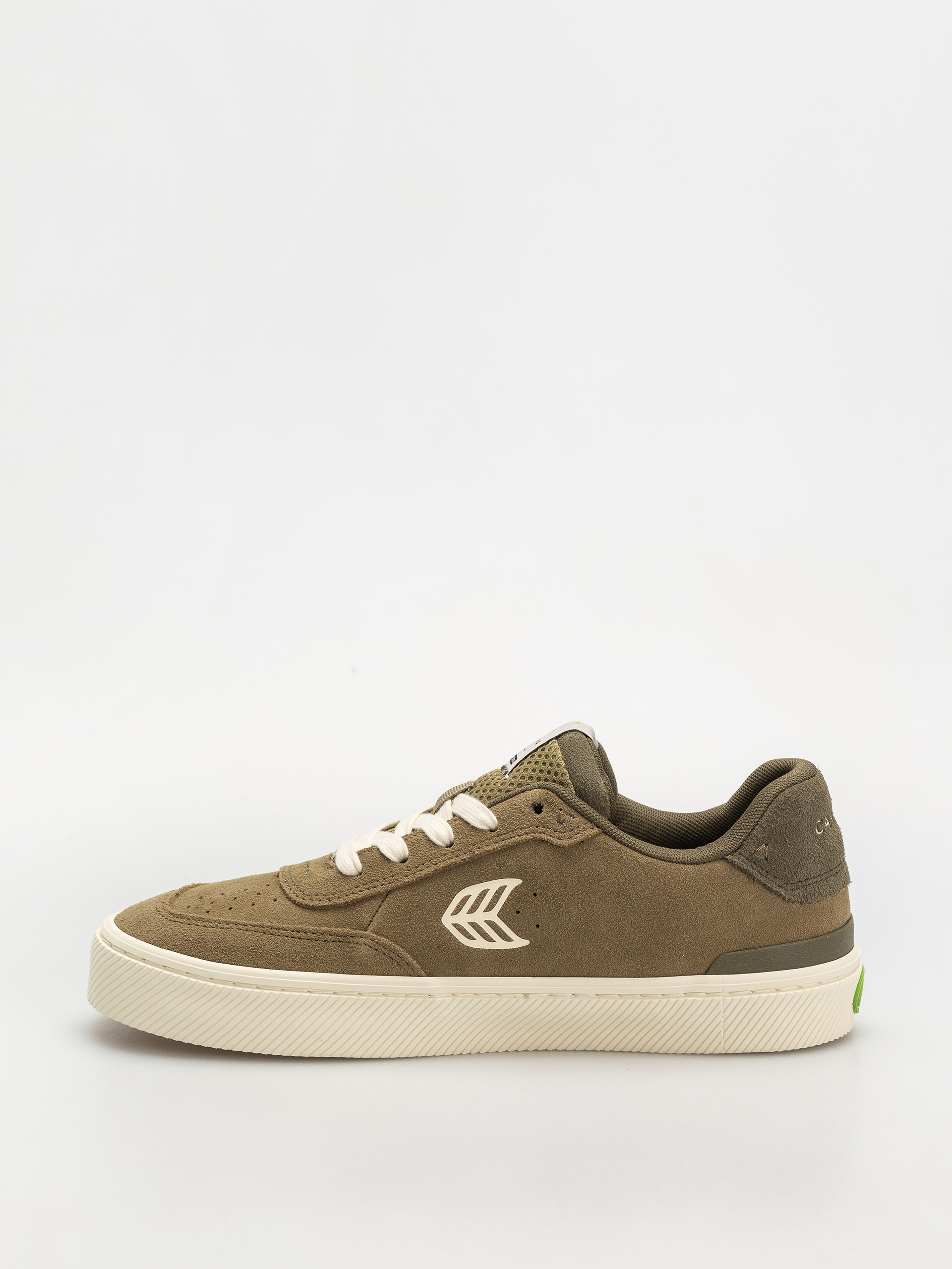 Cariuma Luan Pro Cipők Wmn (olive green suede ivory logo burnt olive)