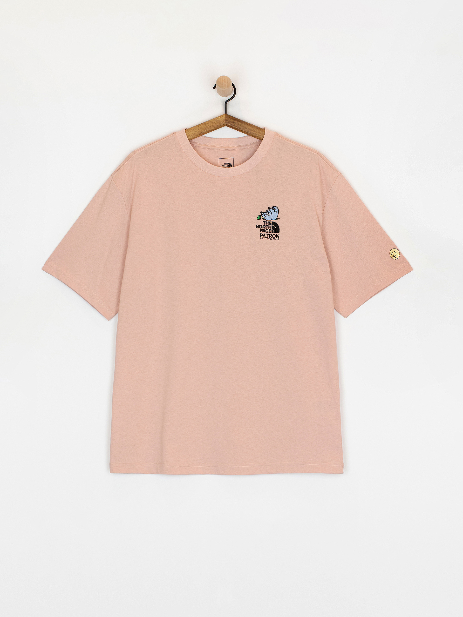 The North Face Mountain Cleanup Oversized Póló (pink moss)