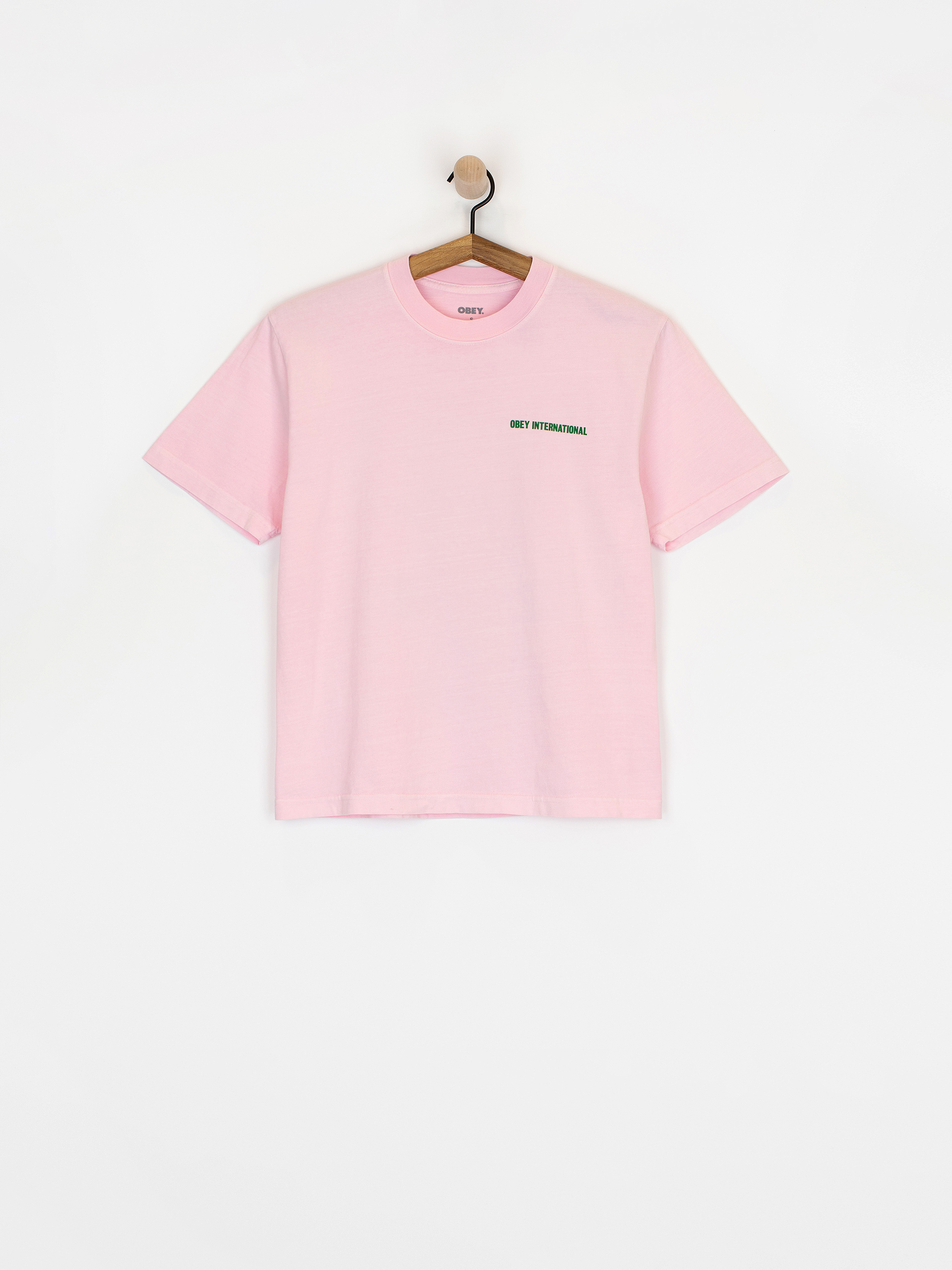 OBEY International Cities Wmn Póló (pigment cradle pink)