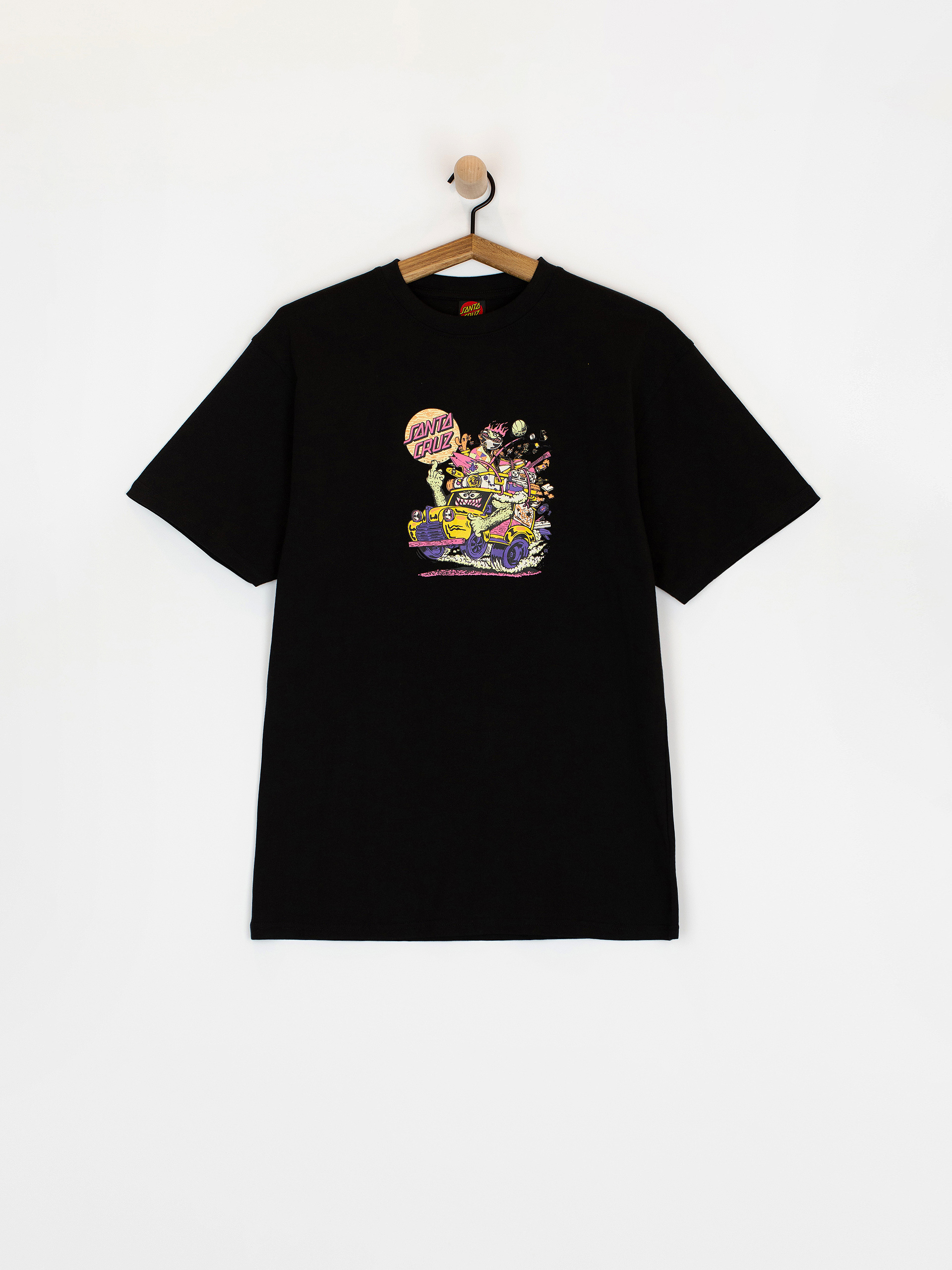 Santa Cruz Johnson Beast Wagon Póló (black)