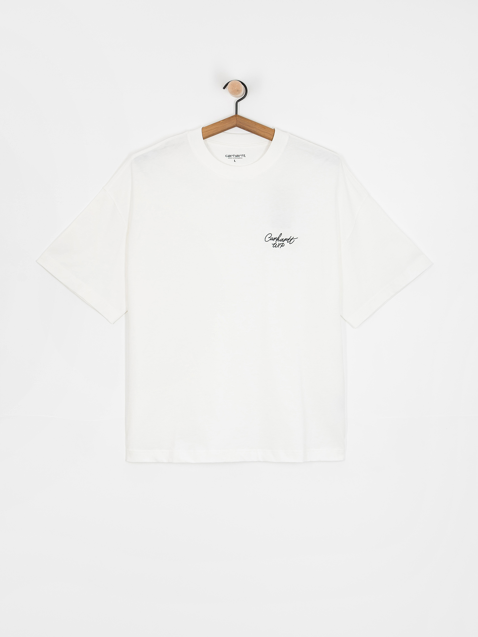 Carhartt WIP Signature Script Pu00f3lu00f3 (white/black)