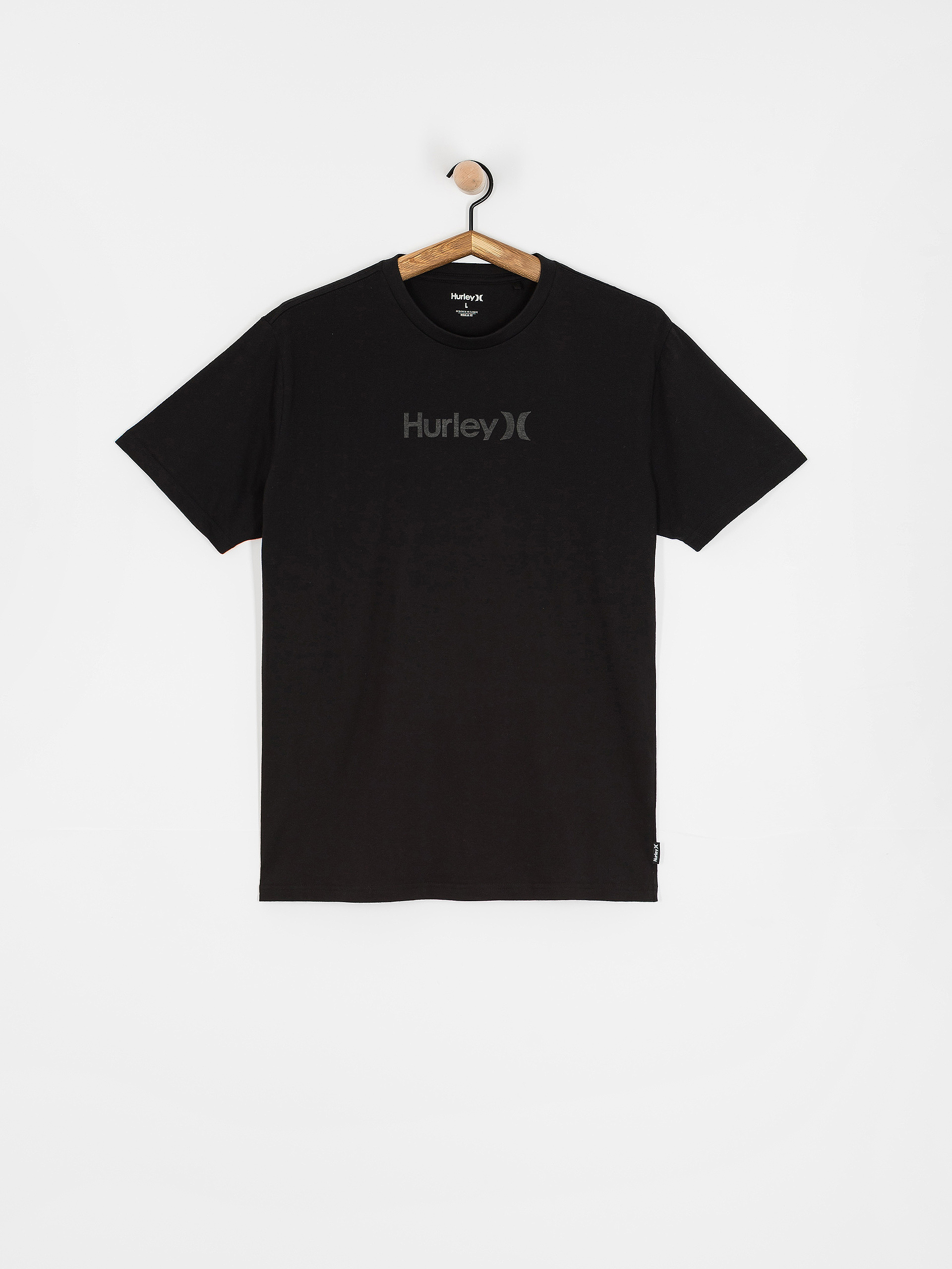 Hurley Organic One&Only Póló (black gray)