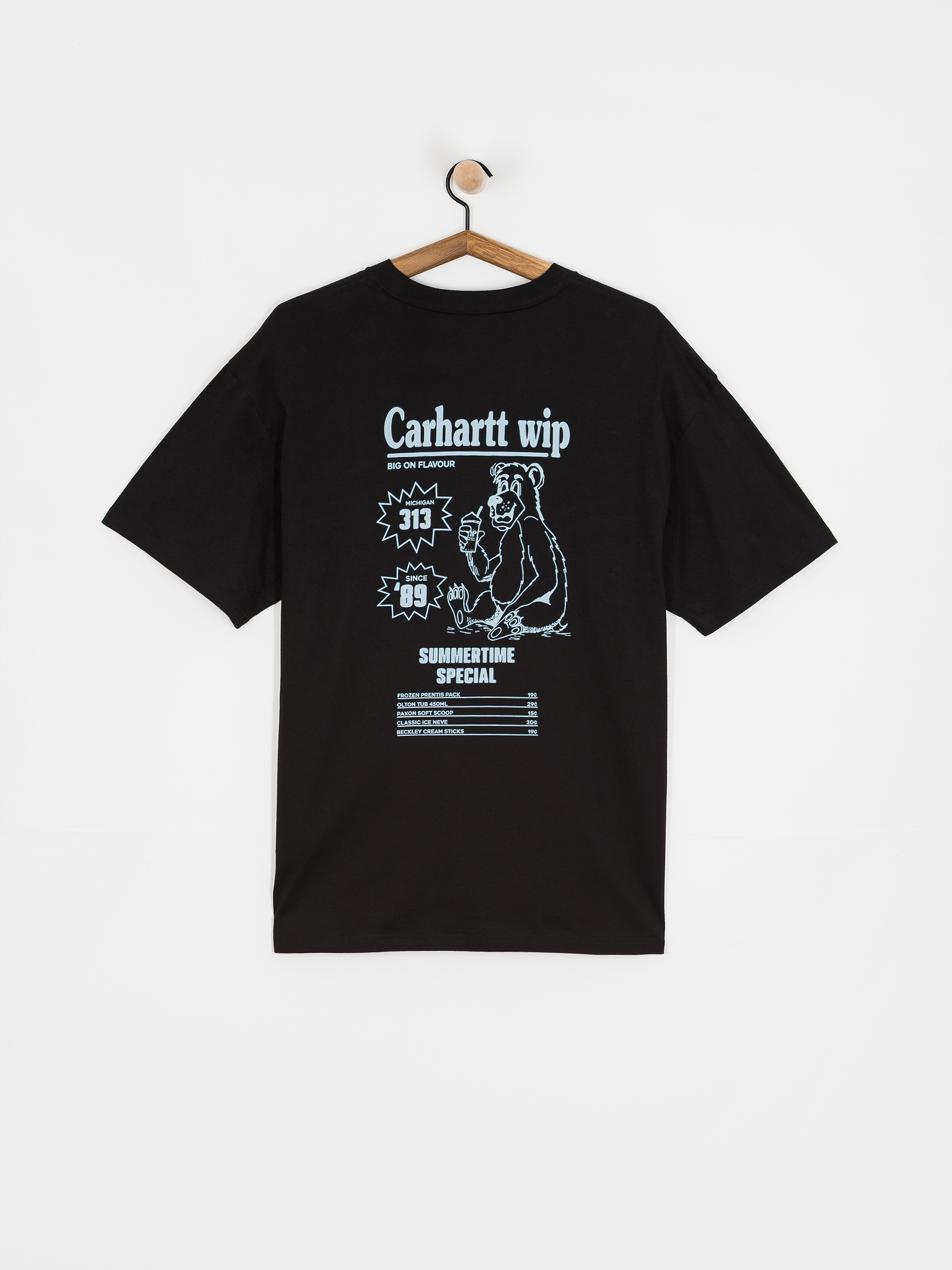 Carhartt WIP Catalogue Póló (black/bluebird)
