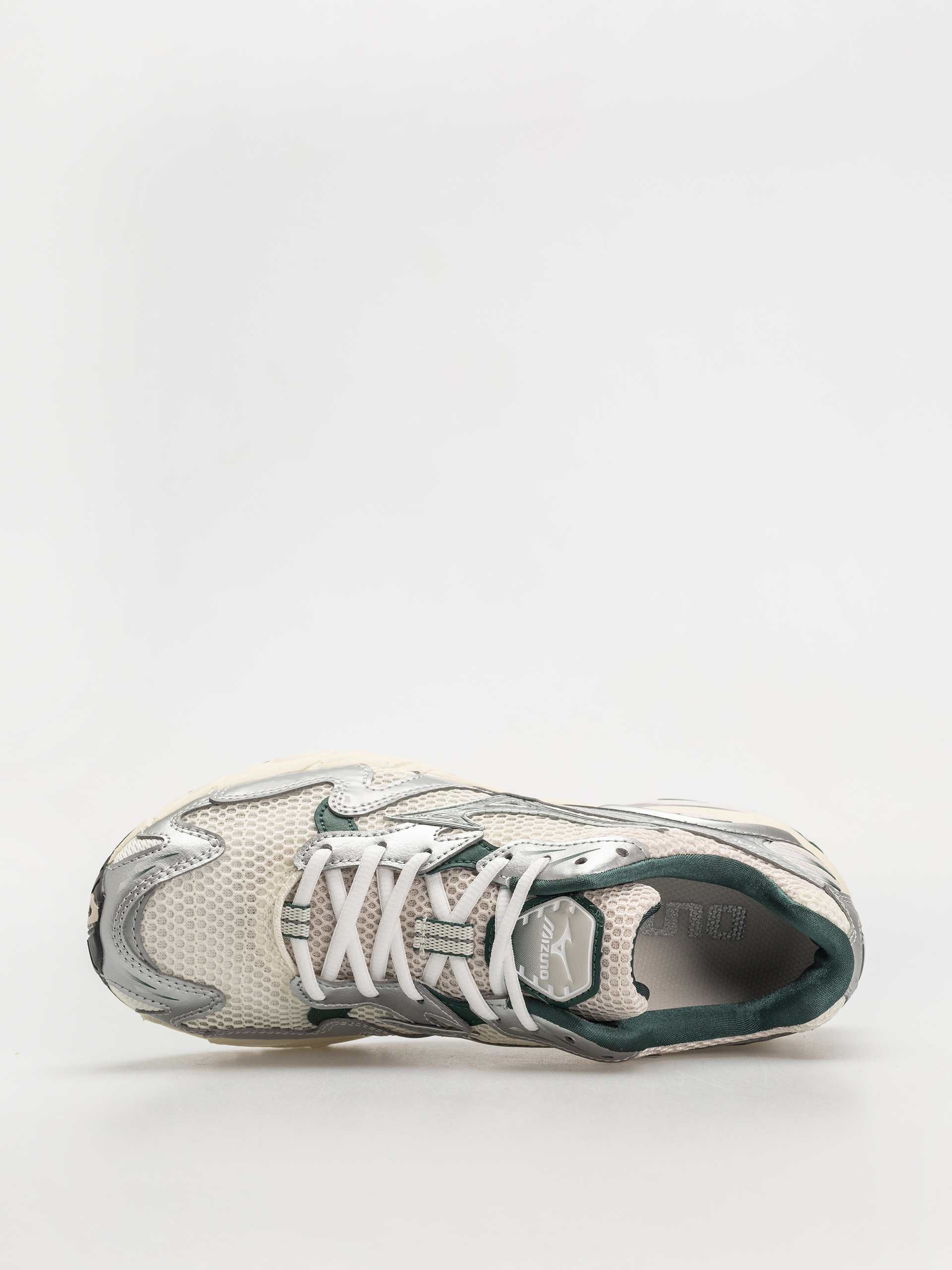 Mizuno Wave Rider 10 Cipők (snow white/slate/bistro green)