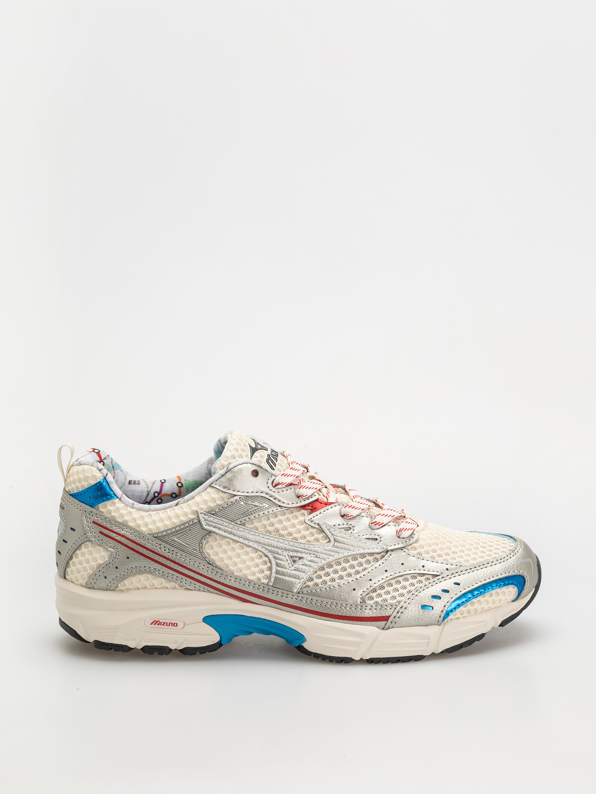 Mizuno MXR Cipők (pristine/high risk red/blue pace)