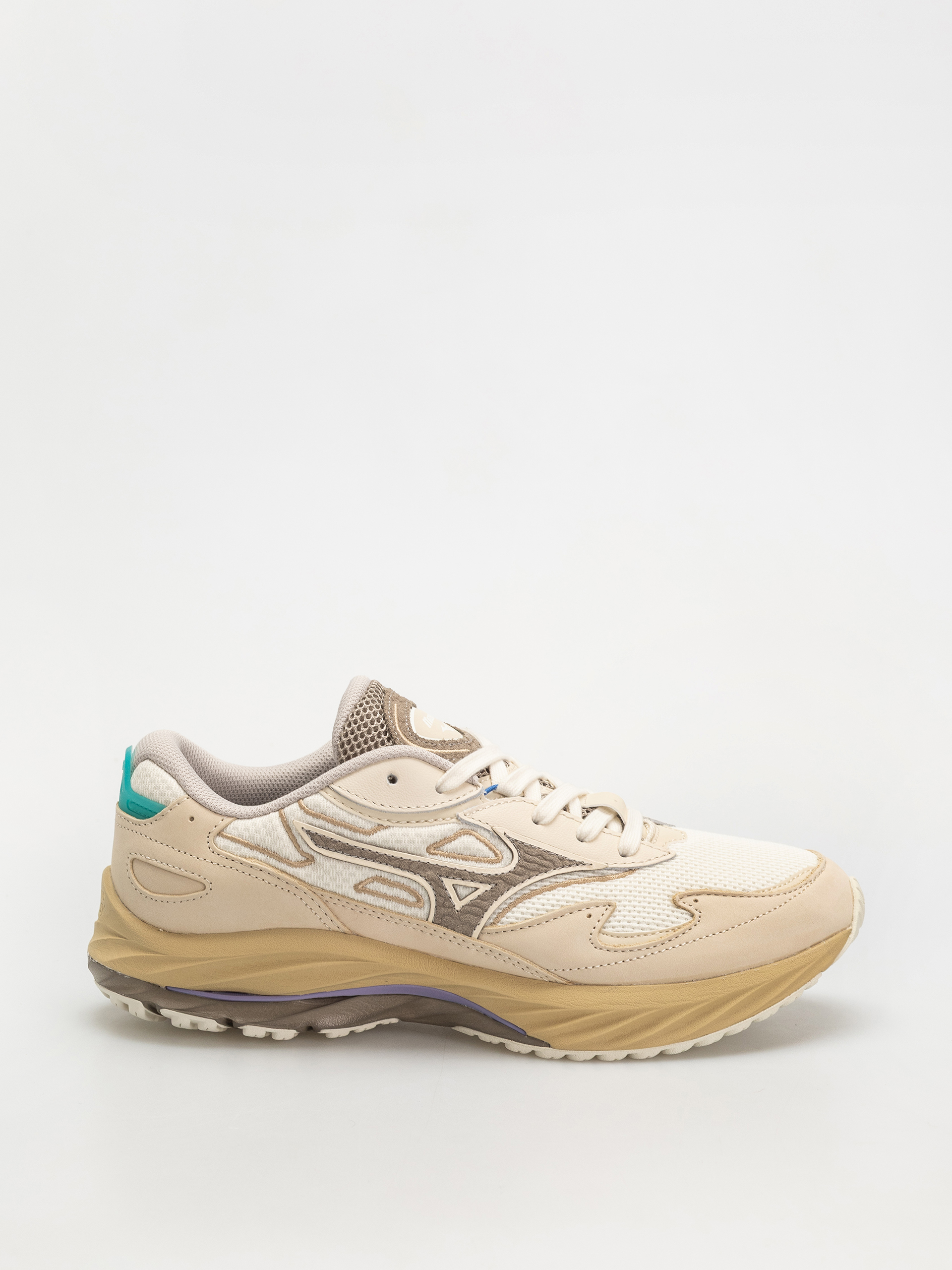 Mizuno Wave Rider u0392eta Premium Cipu0151k (summer sand/vintage khaki/cedar)
