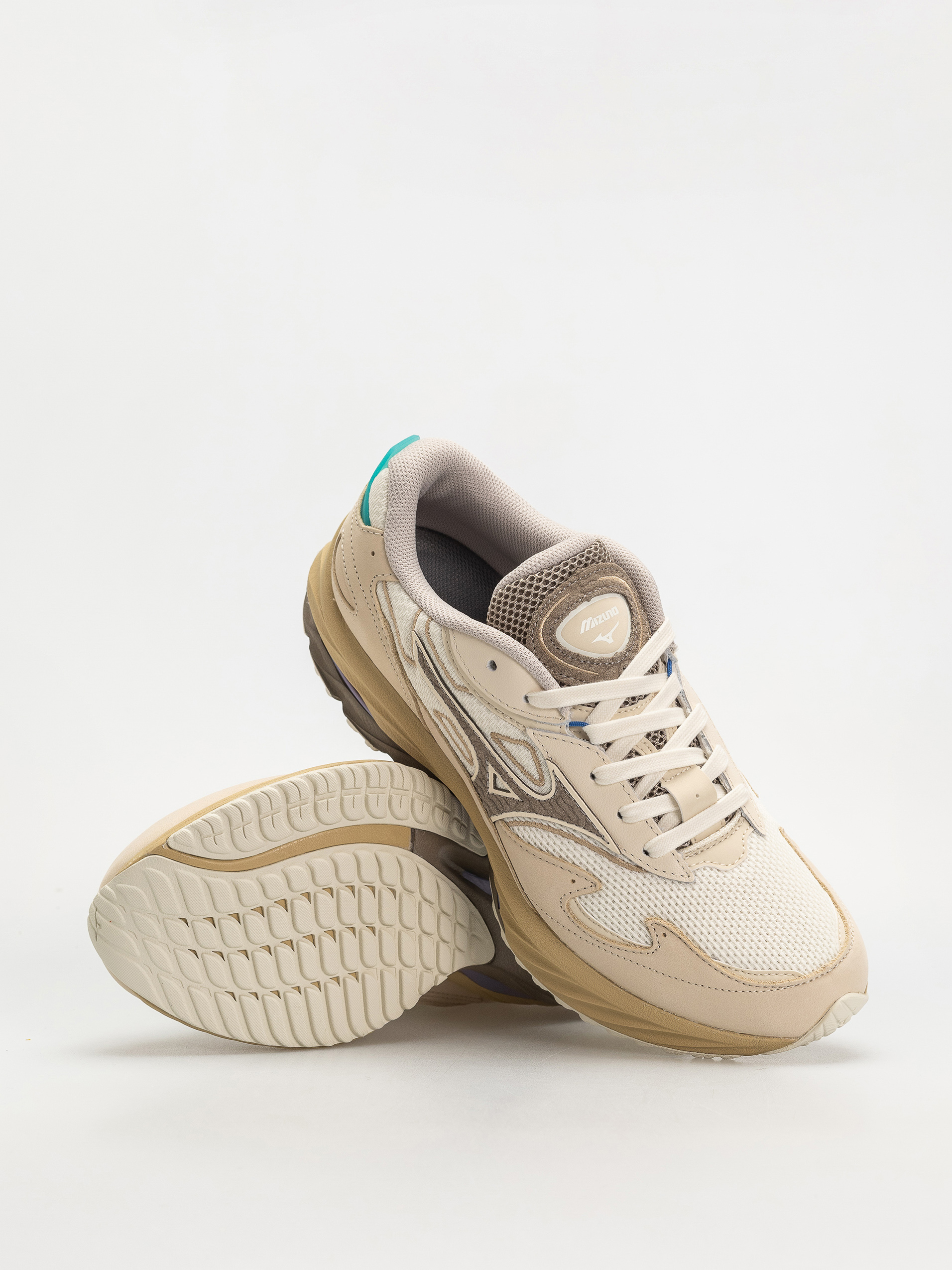 Mizuno Wave Rider Βeta Premium Cipők (summer sand/vintage khaki/cedar)