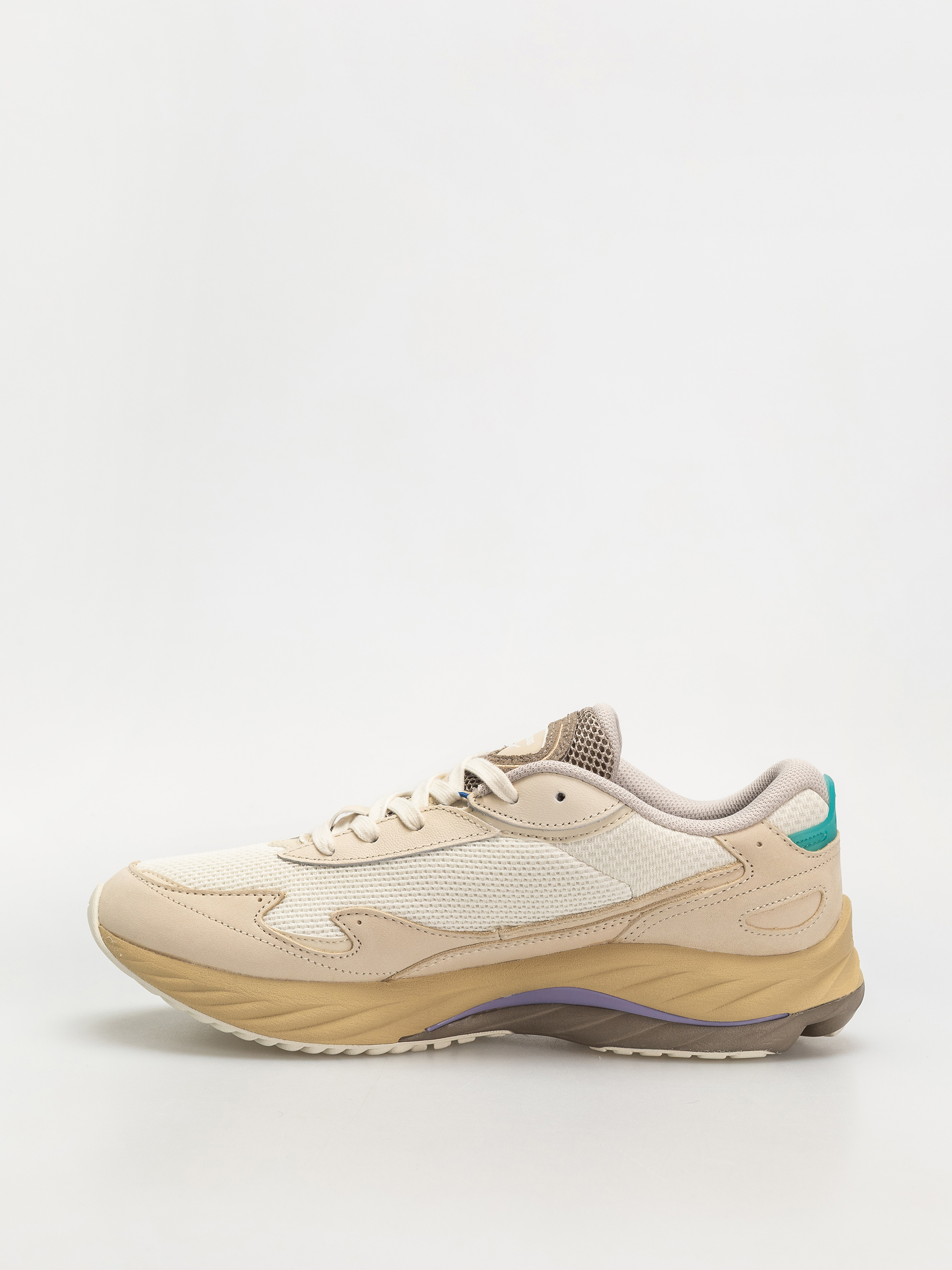 Mizuno Wave Rider Βeta Premium Cipők (summer sand/vintage khaki/cedar)