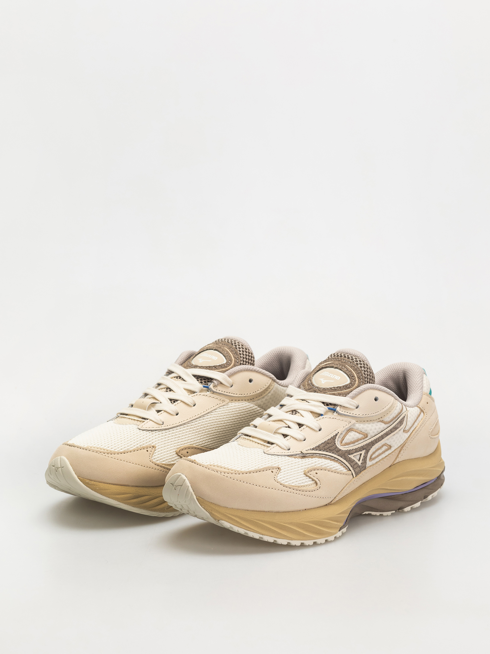Mizuno Wave Rider Βeta Premium Cipők (summer sand/vintage khaki/cedar)