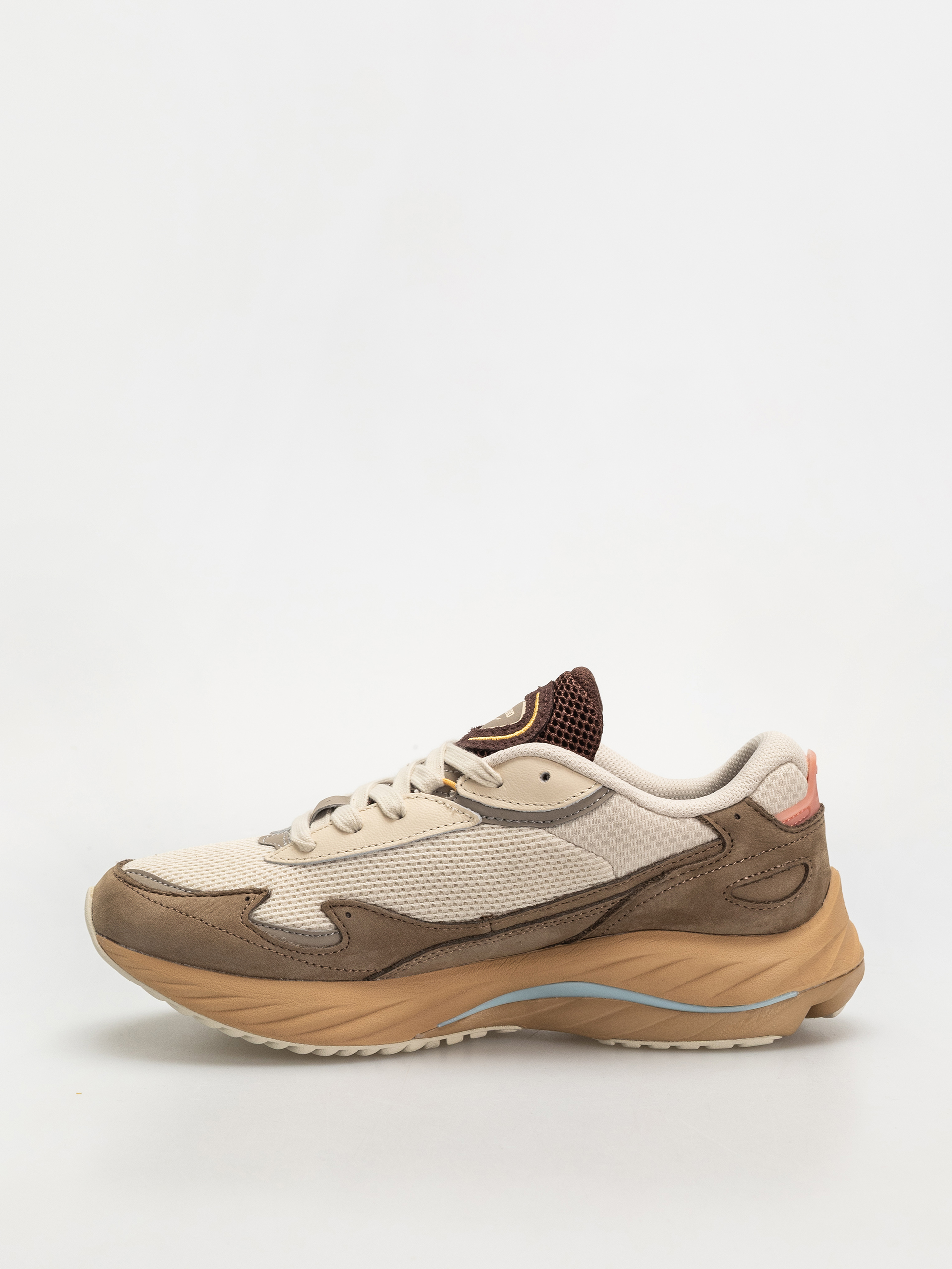 Mizuno Wave Rider Βeta Premium Cipők (vintage khaki/chicory coffee/lantana)