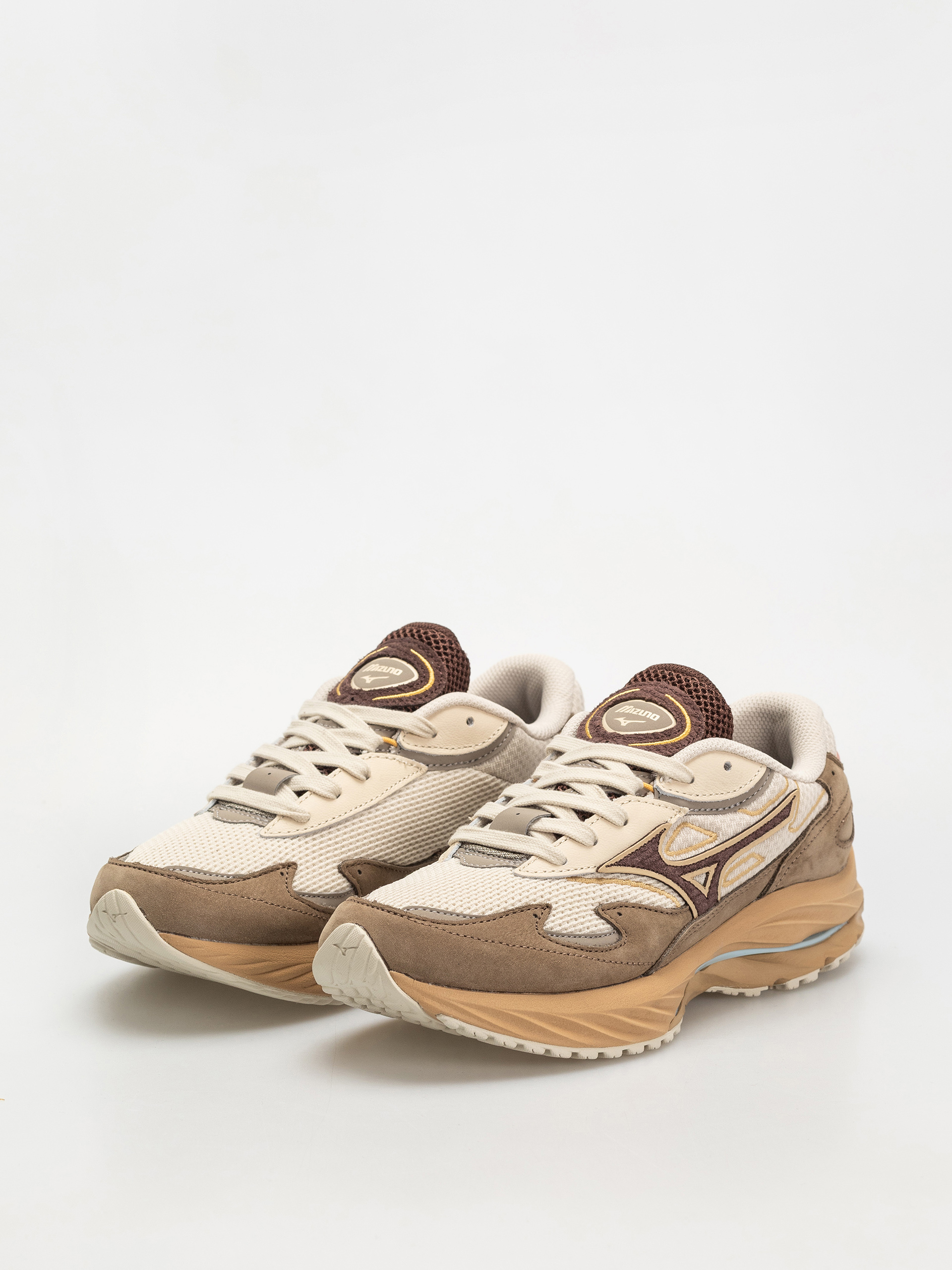 Mizuno Wave Rider Βeta Premium Cipők (vintage khaki/chicory coffee/lantana)