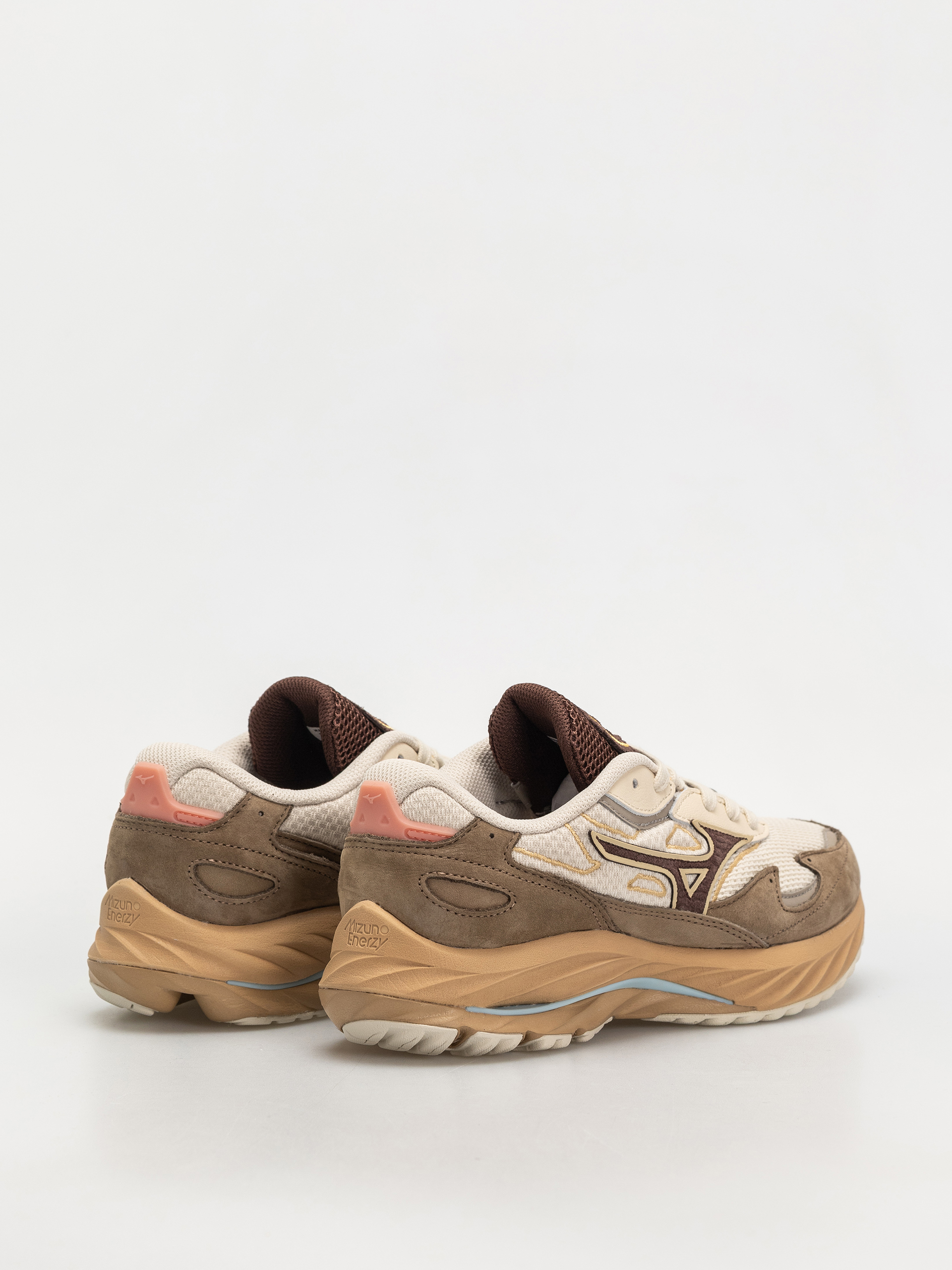 Mizuno Wave Rider Βeta Premium Cipők (vintage khaki/chicory coffee/lantana)