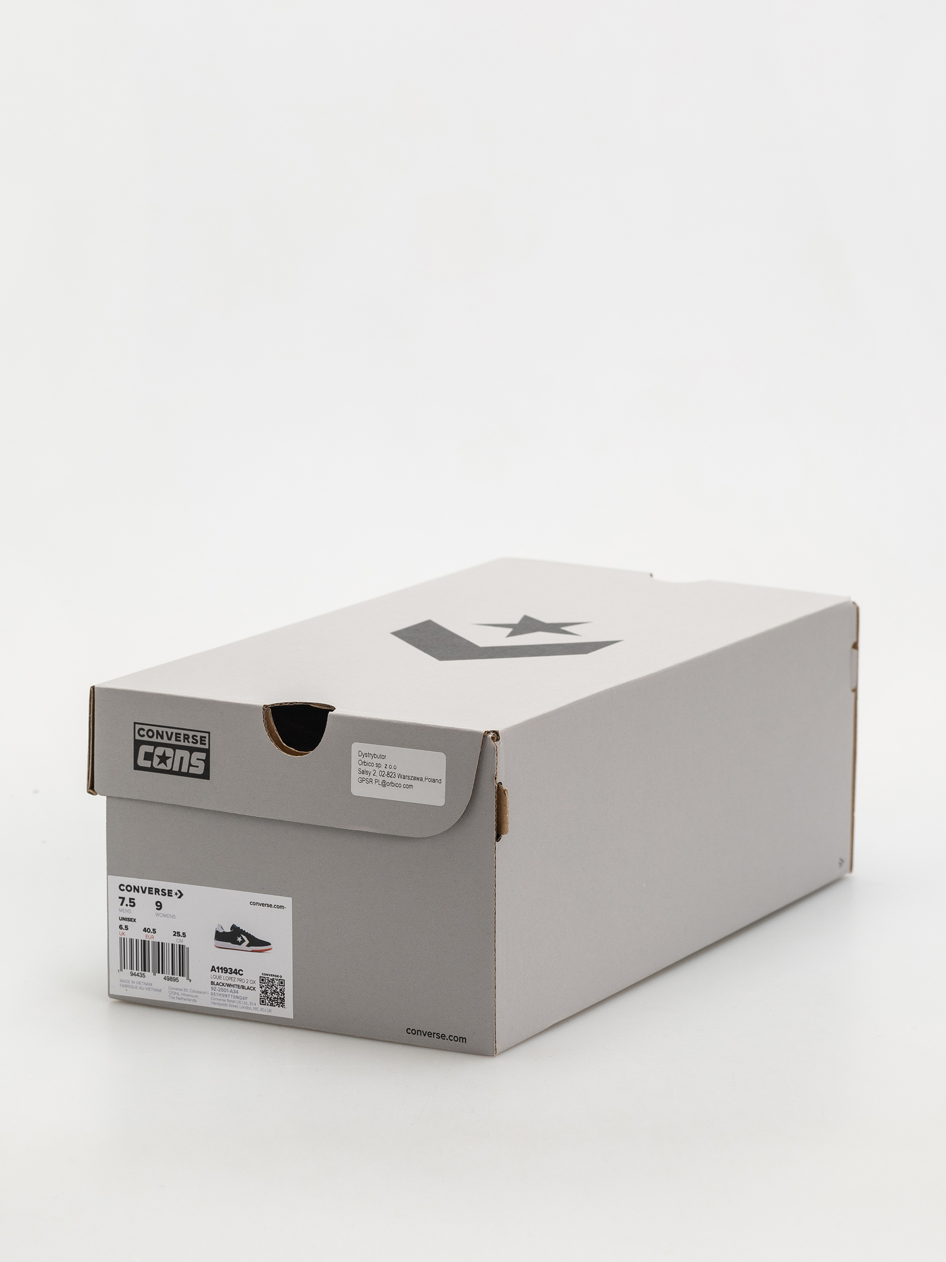 Converse Louie Lopez Pro 2 Cipők (black/white/black)