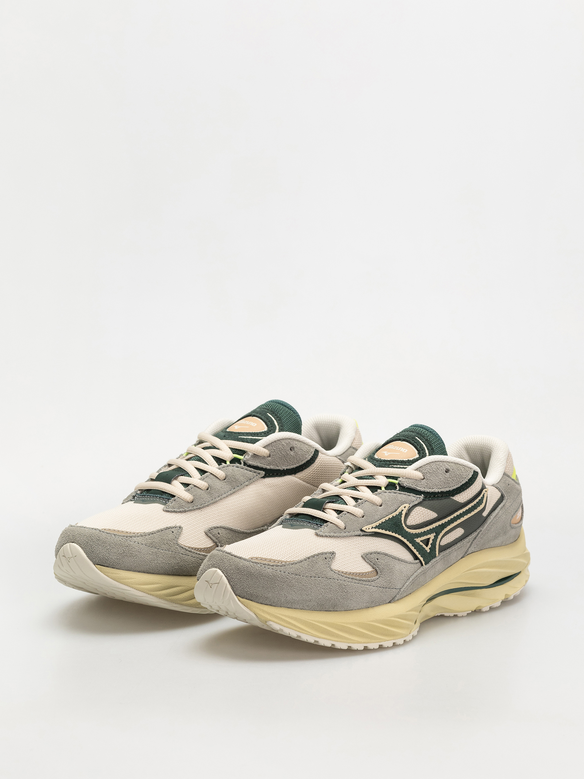 Mizuno Wave Rider Beta Cipők (shadow/pine grove/summer sand)