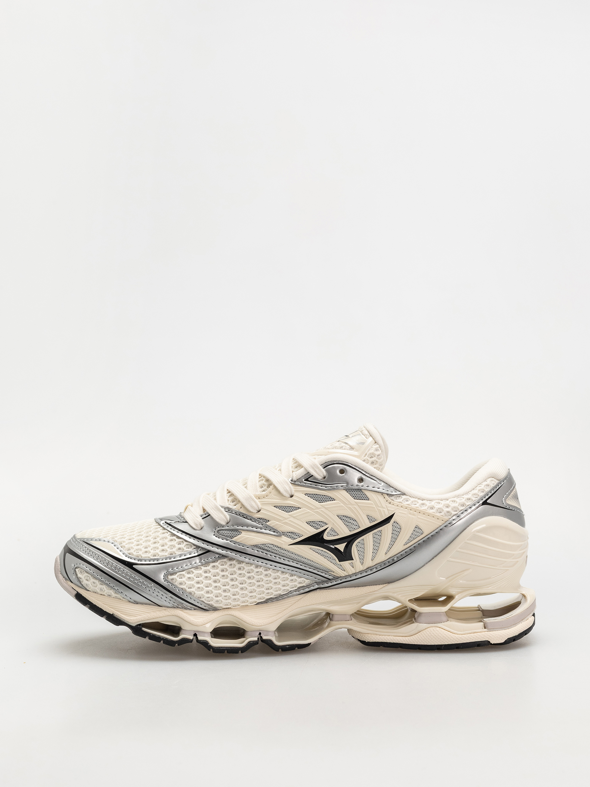 Mizuno Wave Prophecy LS Cipők (pristine/black/silver)