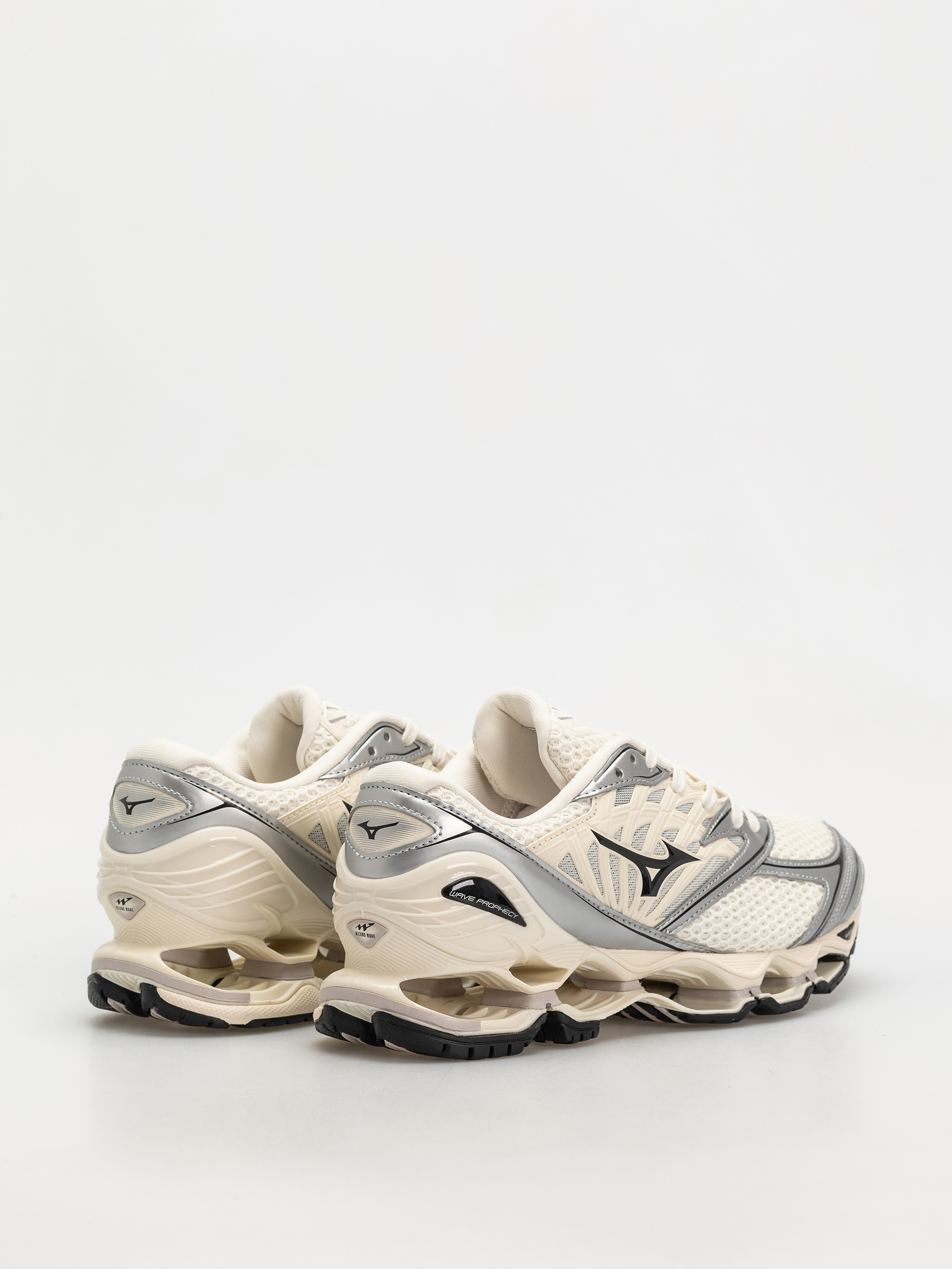 Mizuno Wave Prophecy LS Cipők (pristine/black/silver)