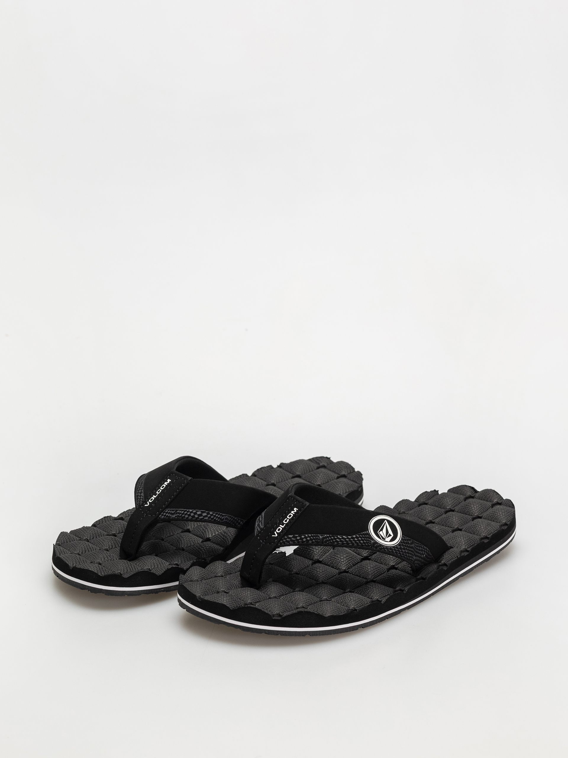 Volcom Recliner Flip-flop papucsok (black white)