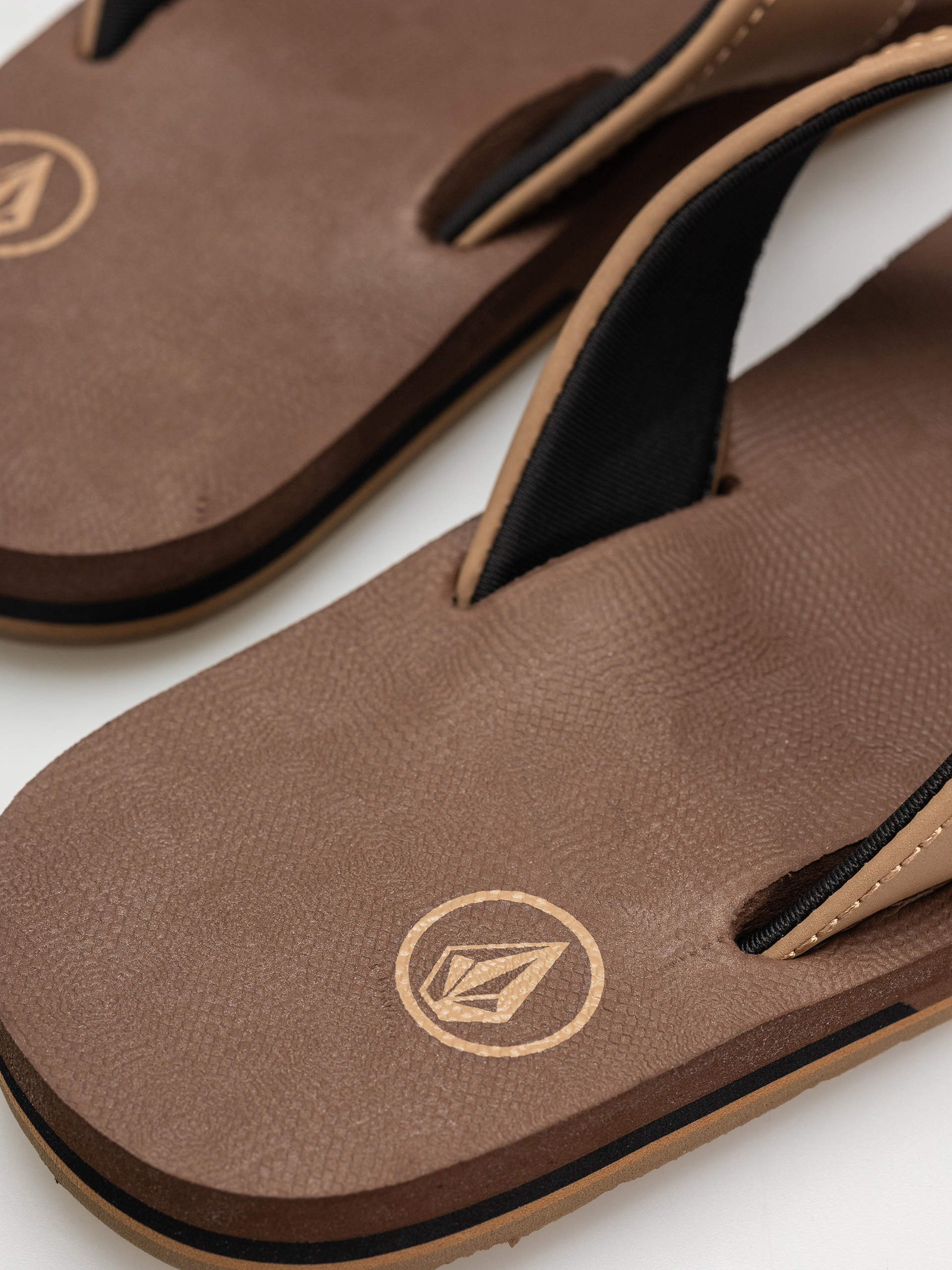 Volcom Victor Flip-flop papucsok (brown khaki)