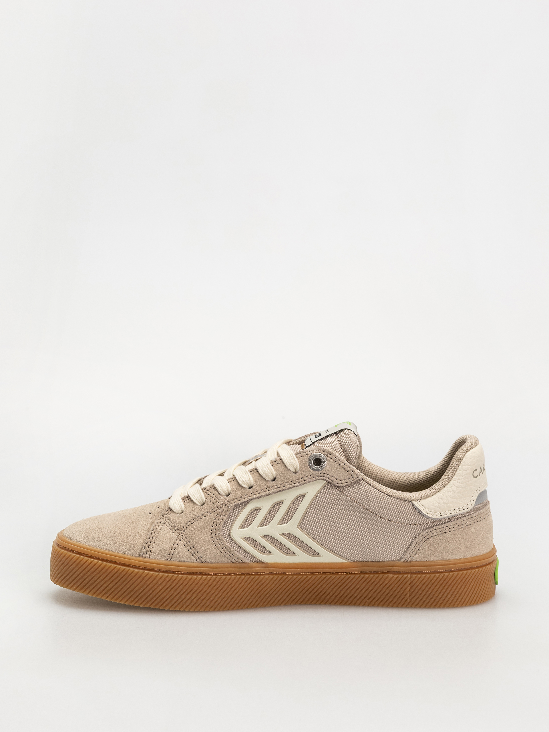 Cariuma Catiba Pro 2.0 Cipők (plaza taupe suede and cordura ivory logo)