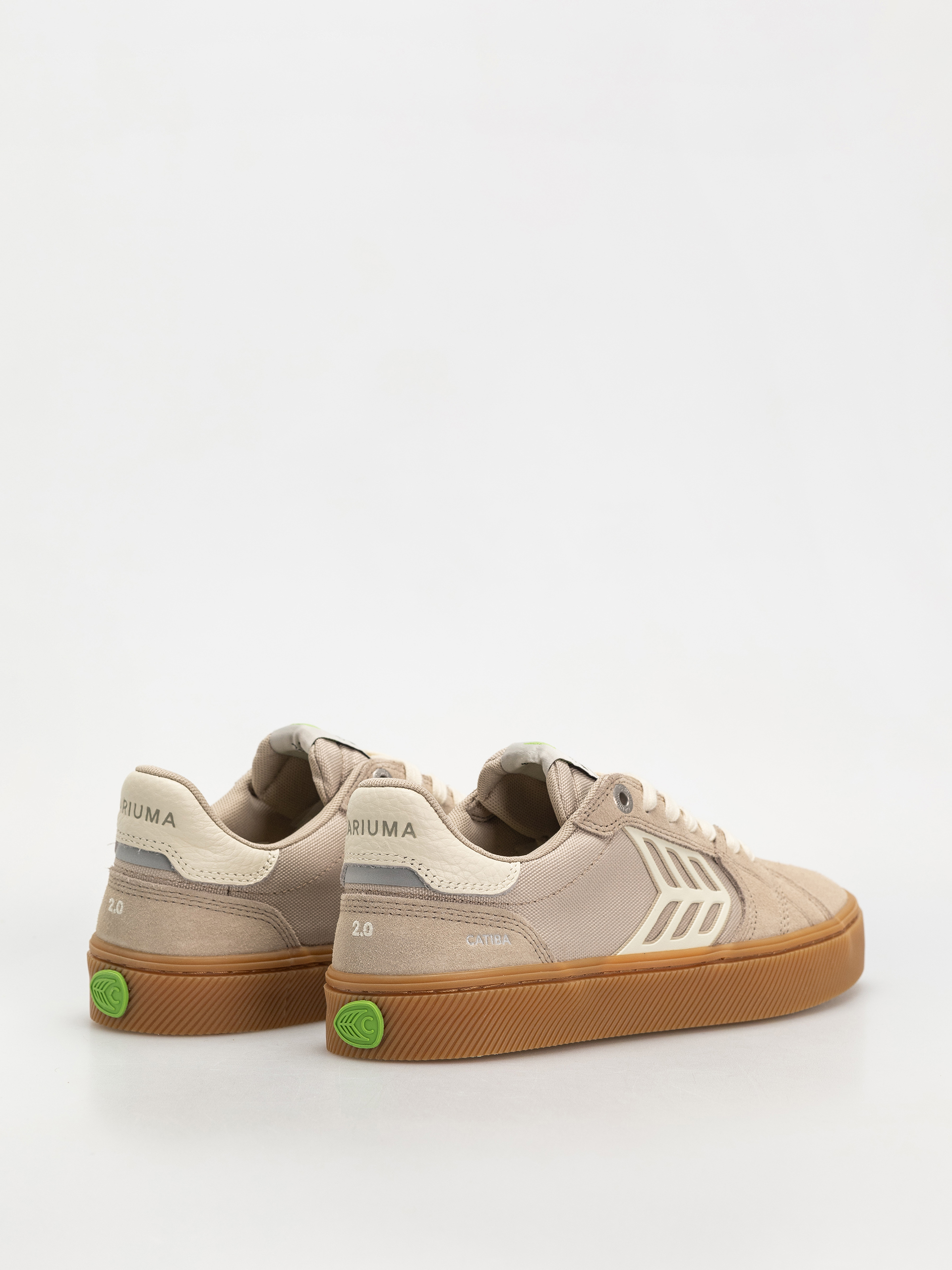 Cariuma Catiba Pro 2.0 Cipők (plaza taupe suede and cordura ivory logo)