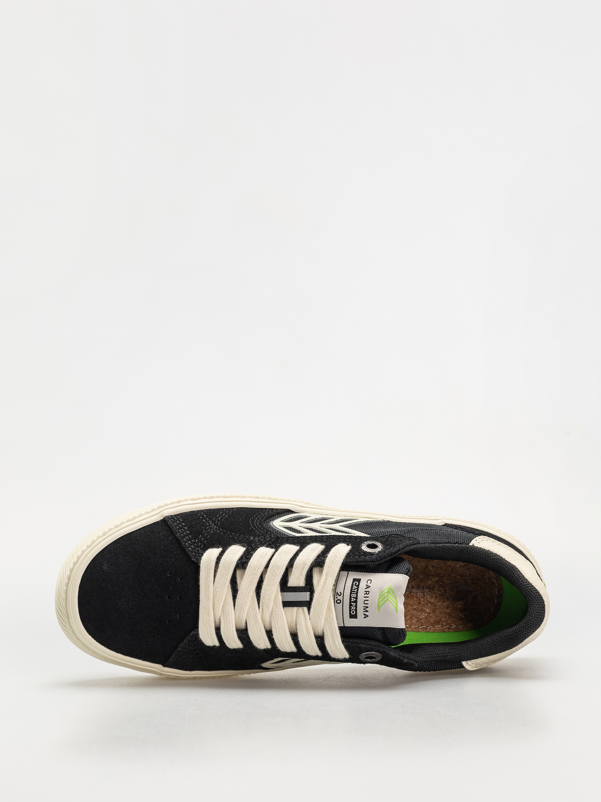 Cariuma Catiba Pro 2.0 Cipők Wmn (black suede and cordura ivory logo)