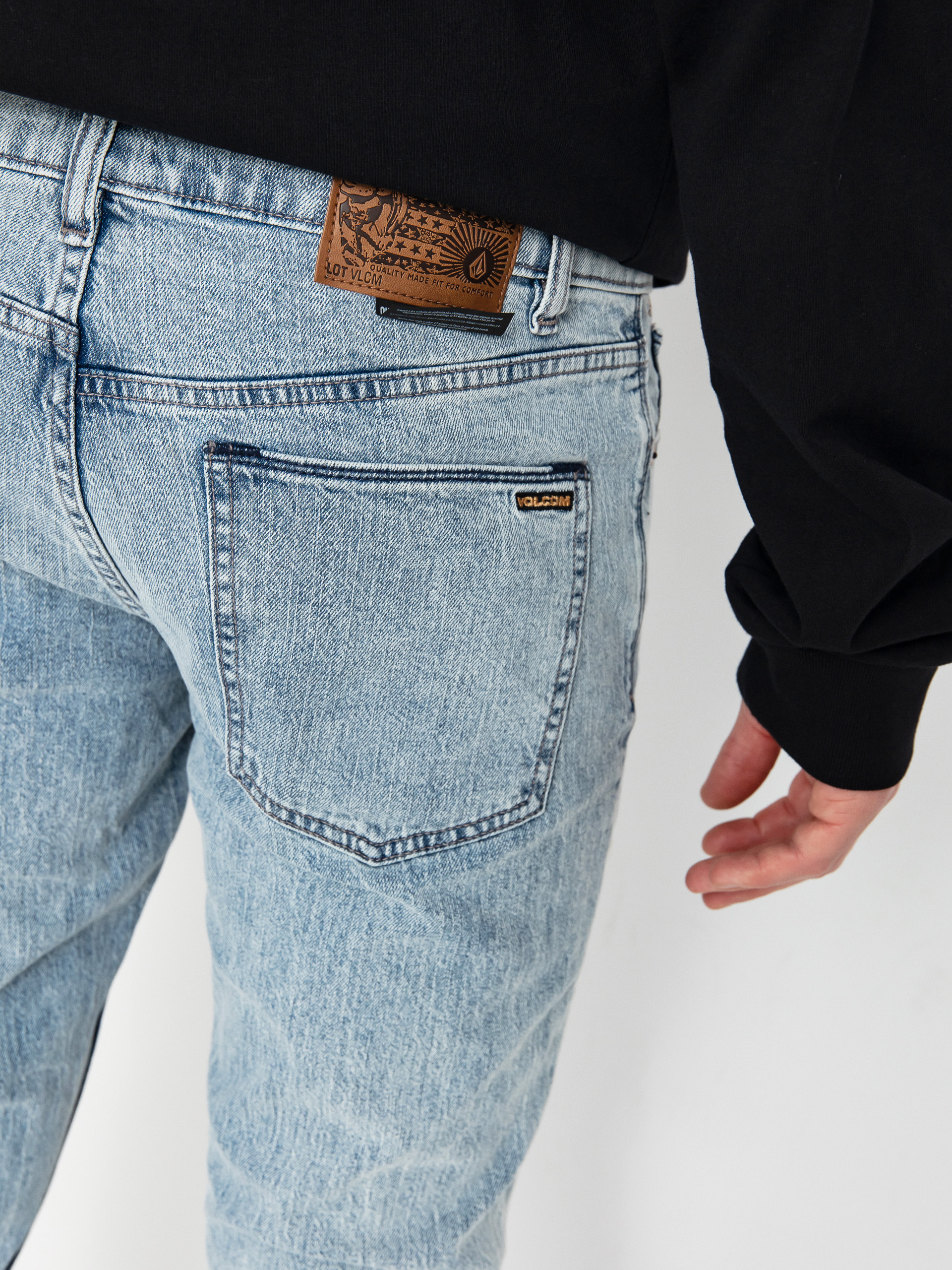 Kisnadrág Volcom Vorta (carolina blue)