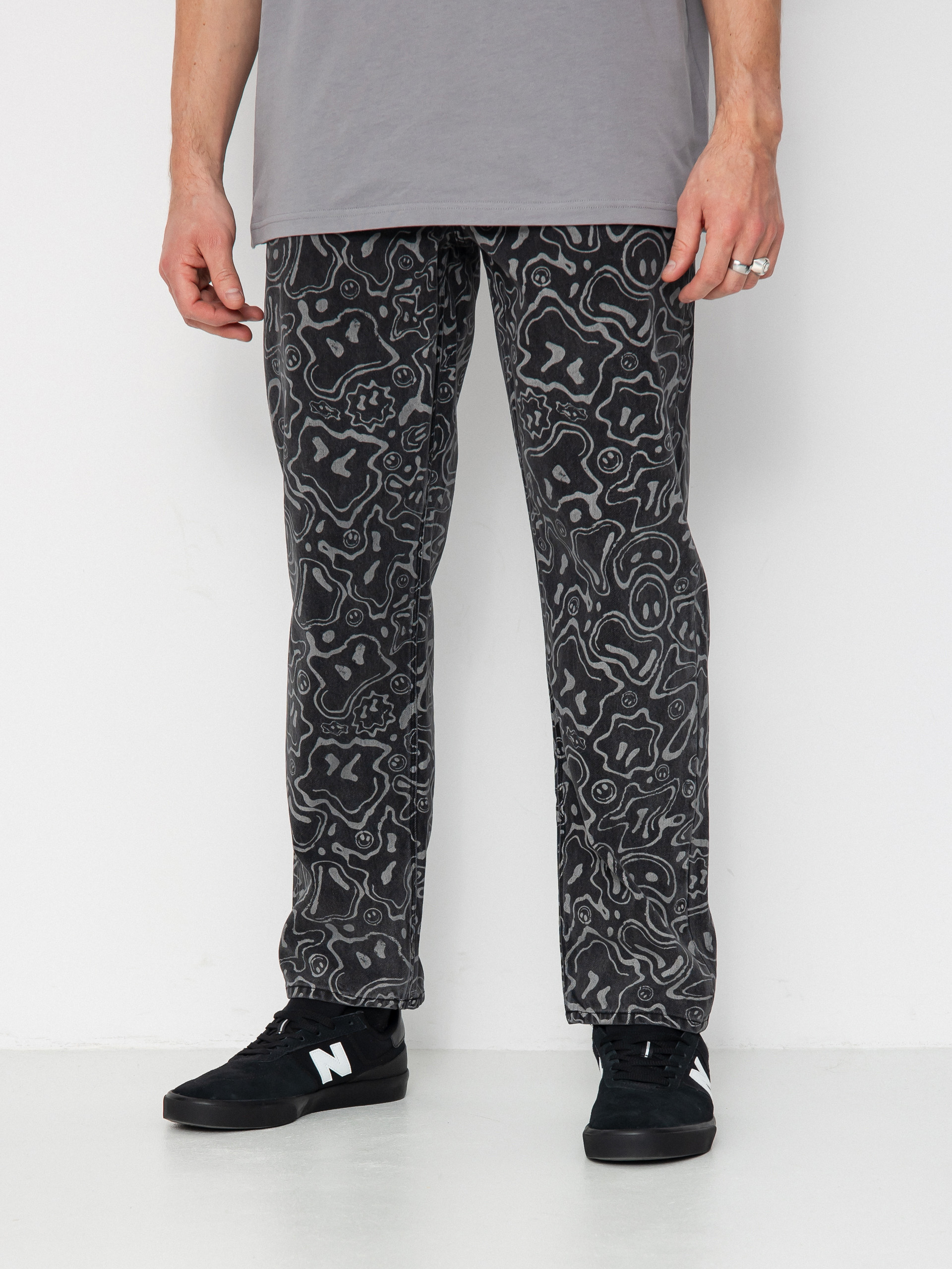 Kisnadrág Volcom Fa F Rygalski (black print)