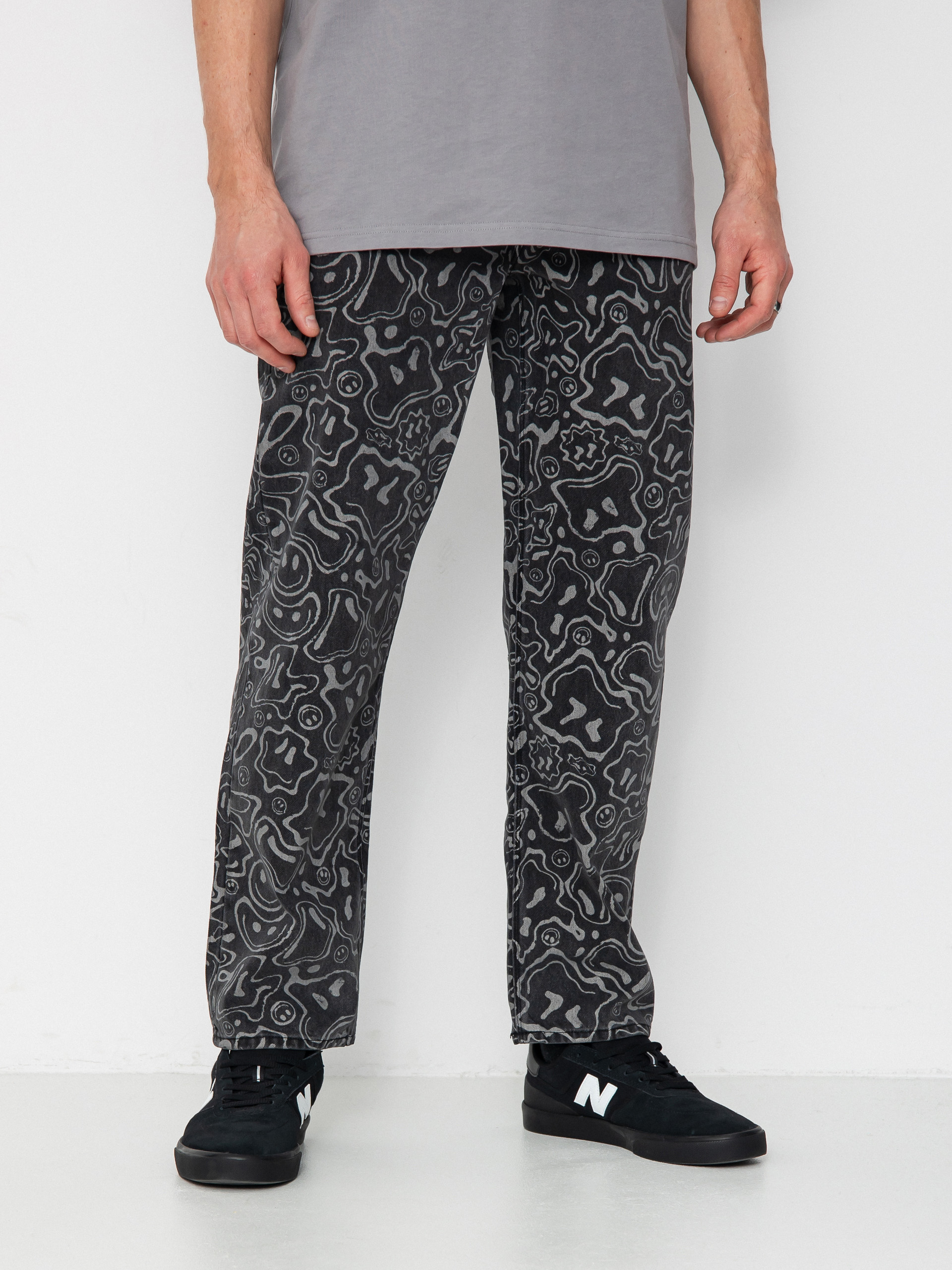 Kisnadrág Volcom Fa F Rygalski (black print)