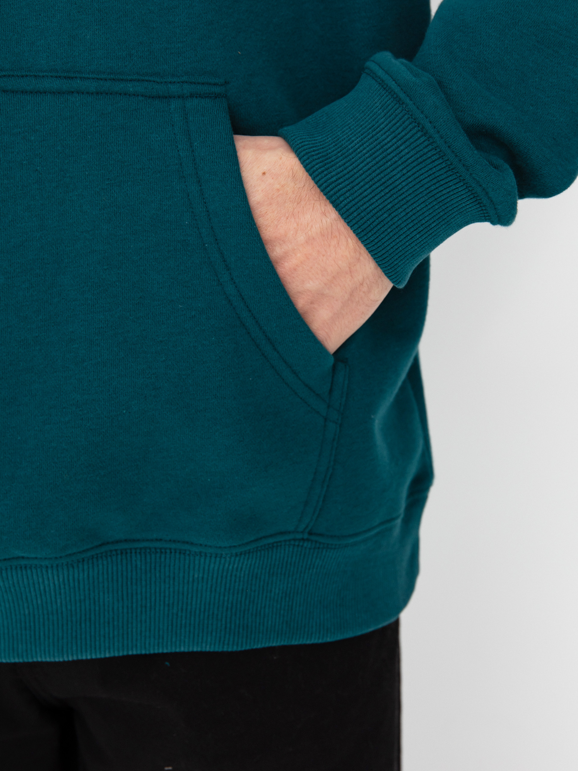 DC Star HD Kapucnis pulóver (deep teal)