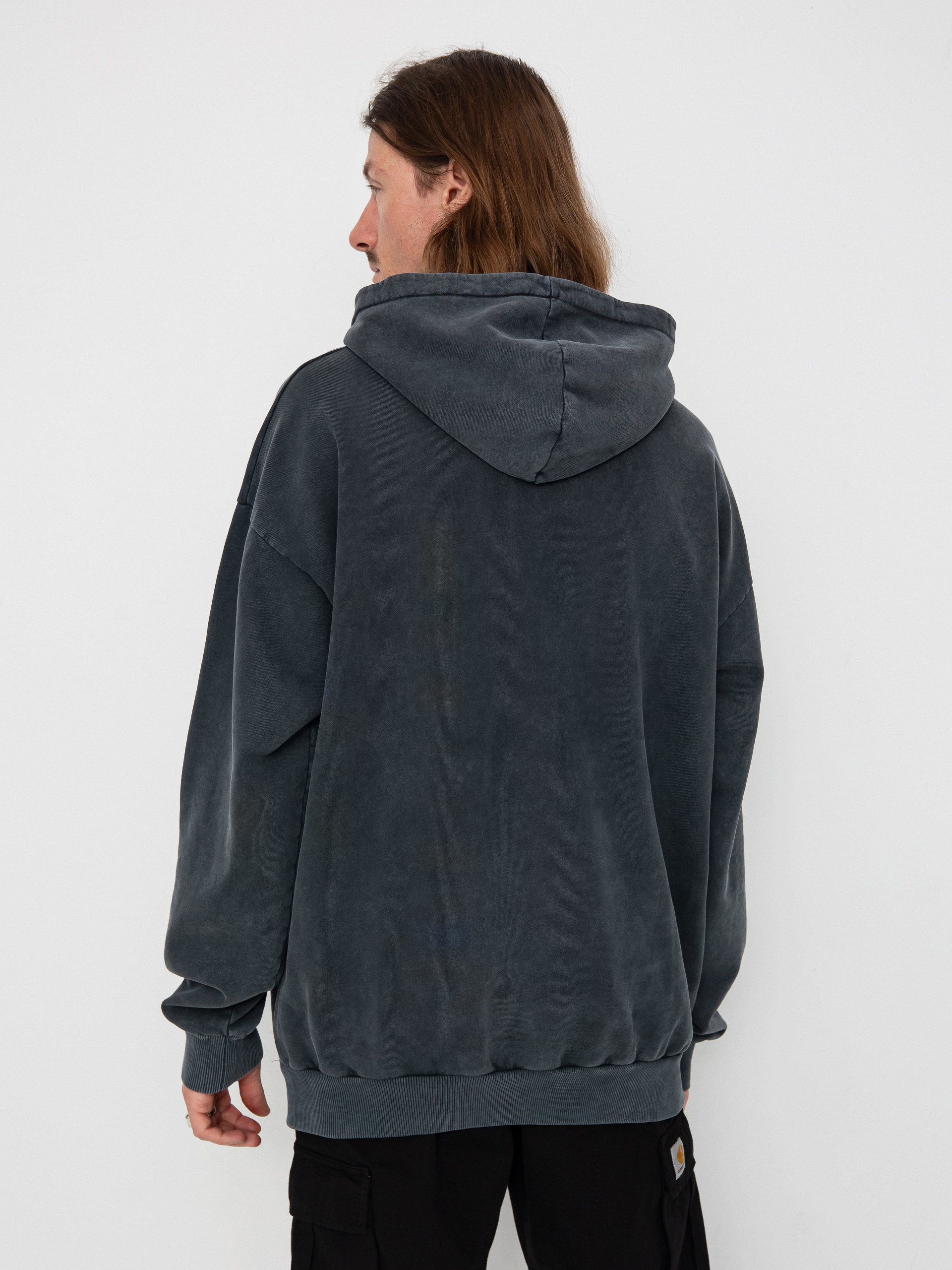 Beyond Medals Acid Sin HD Kapucnis pulóver (washed brown)