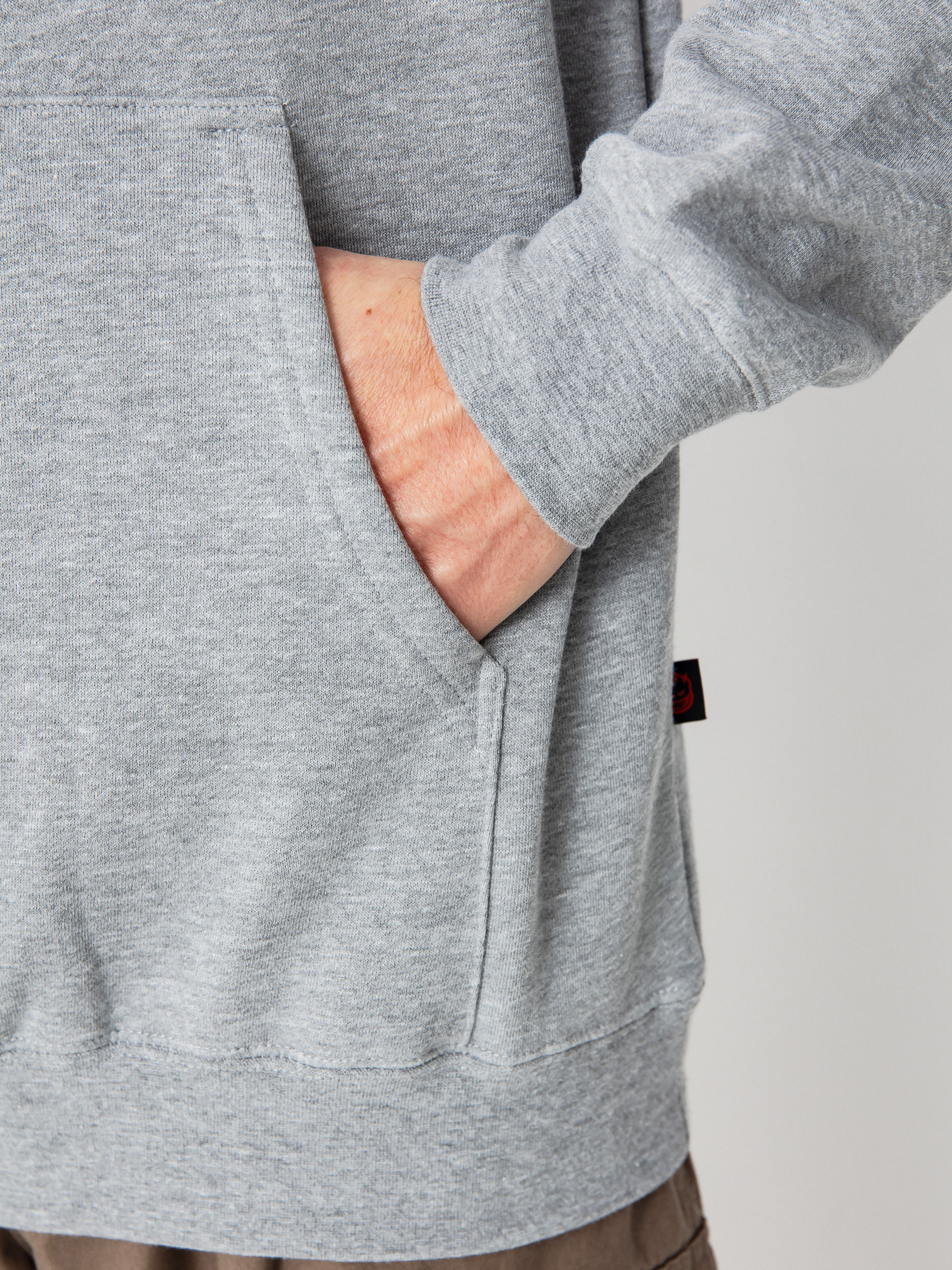 Spitfire Immortal Fire Emb HD Kapucnis pulóver (grey heather)