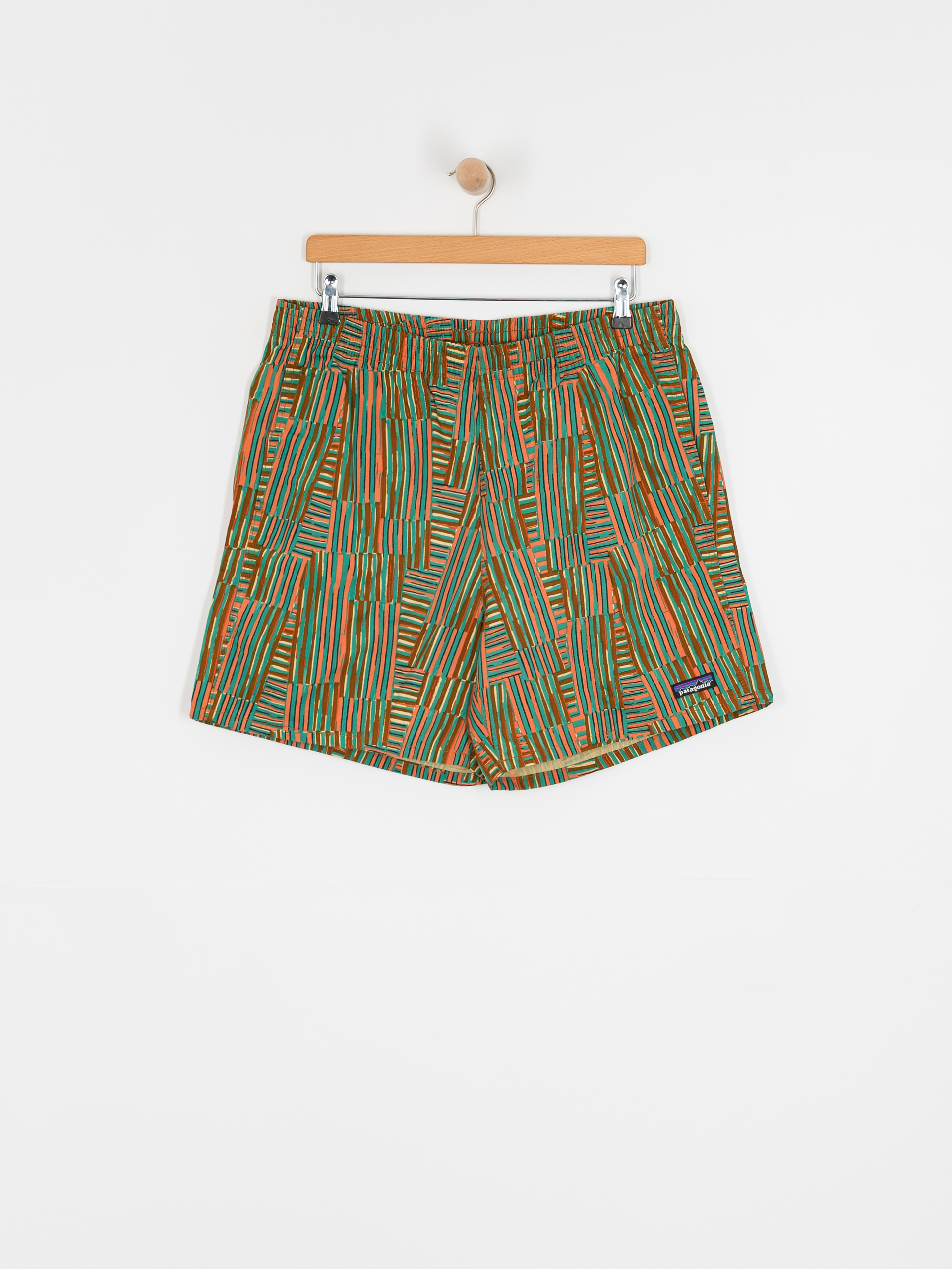 Rövidnadrág Patagonia Funhoggers (quilty fitz/heartleaf green)