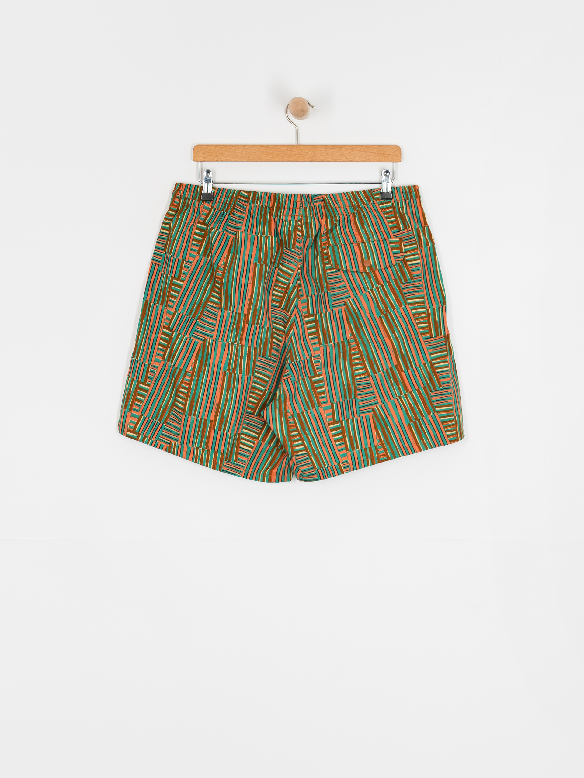 Rövidnadrág Patagonia Funhoggers (quilty fitz/heartleaf green)