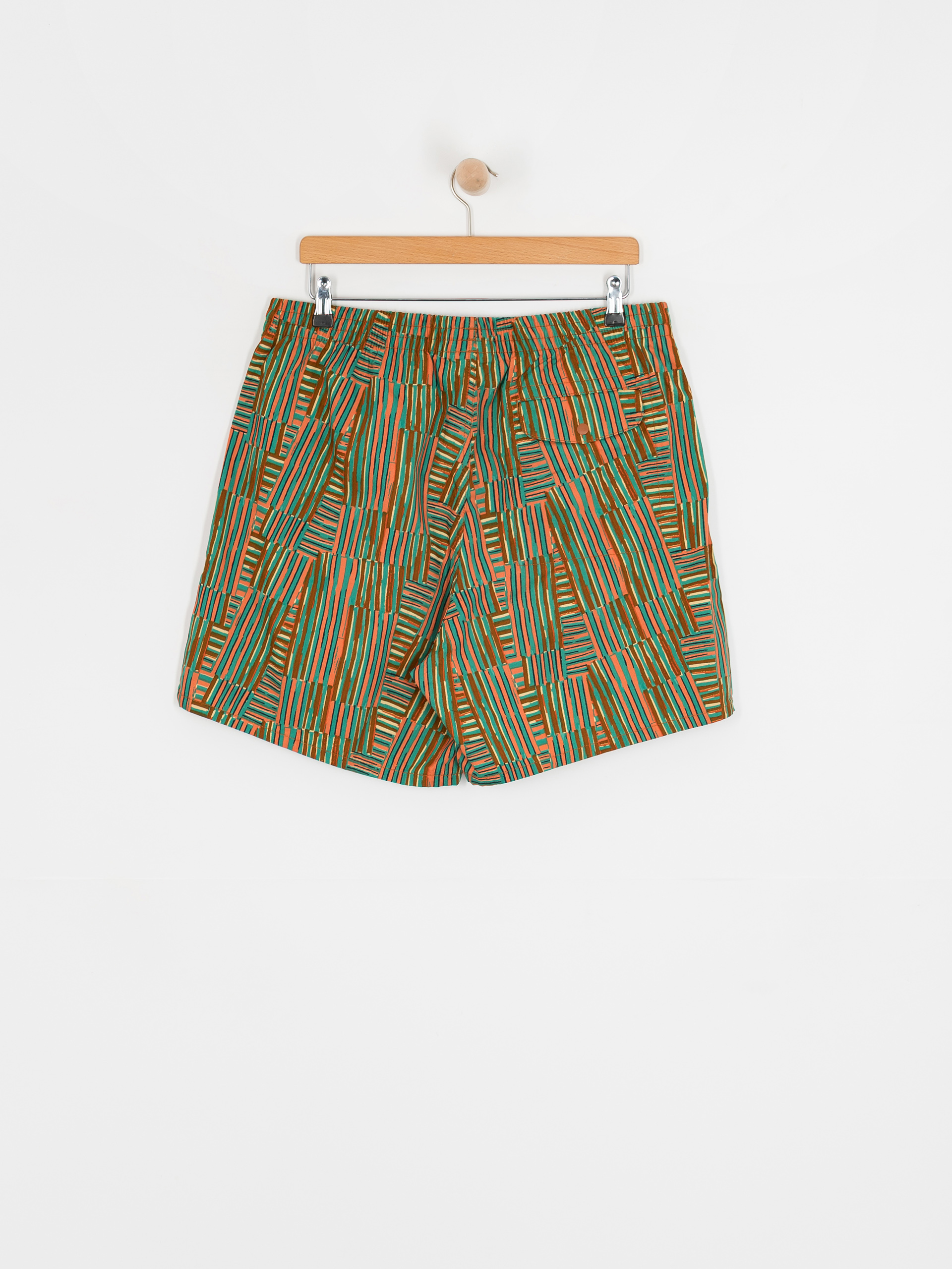 Rövidnadrág Patagonia Funhoggers (quilty fitz/heartleaf green)