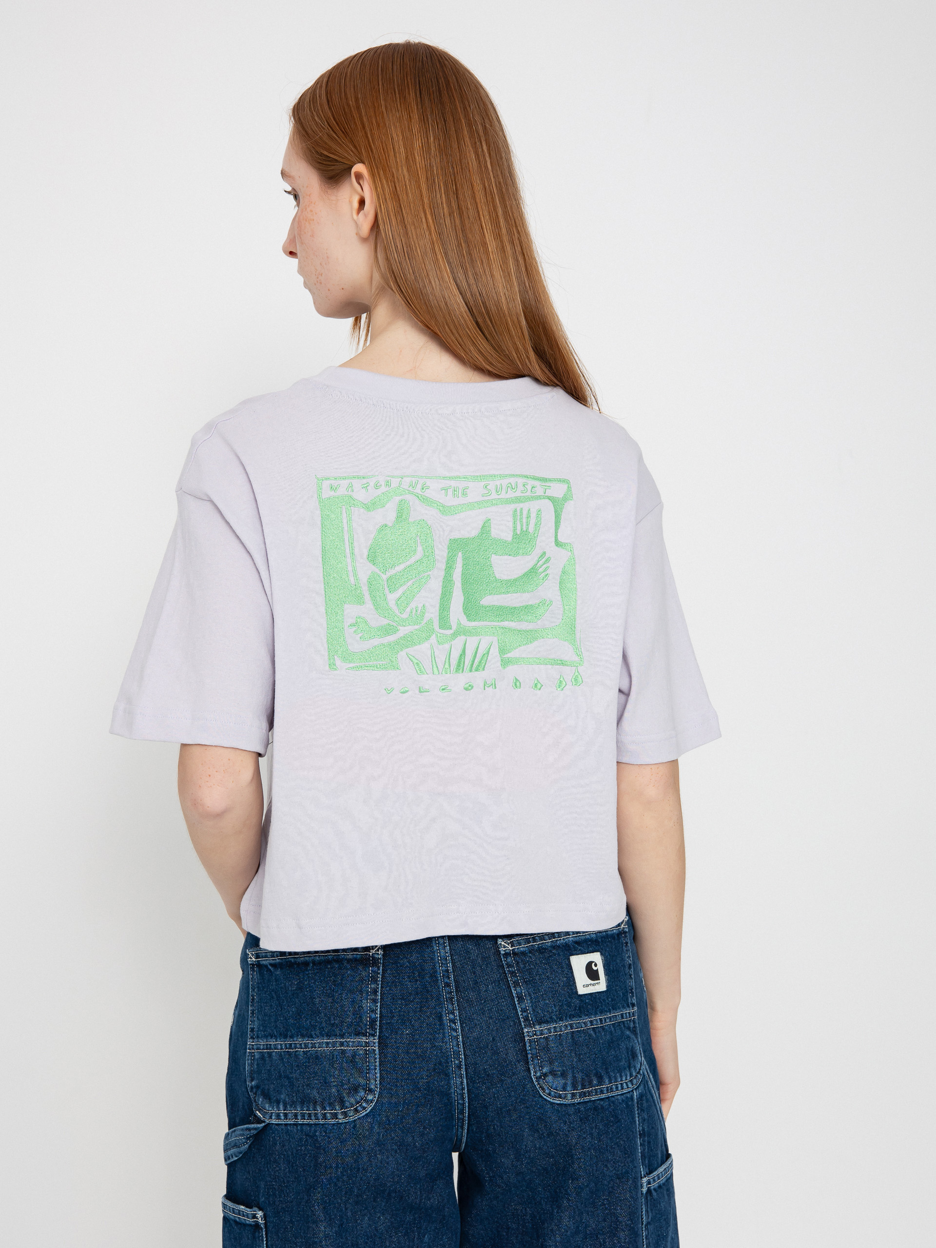 Volcom Drumstone Wmn Póló (dusty lavender)