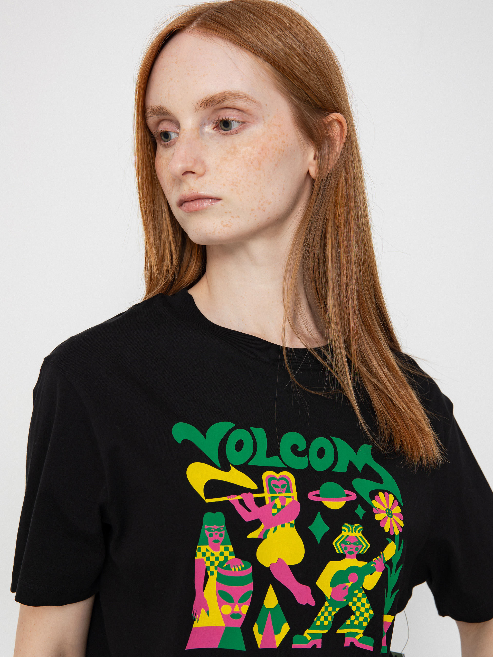 Volcom Radical Daze Up Wmn Póló (black)