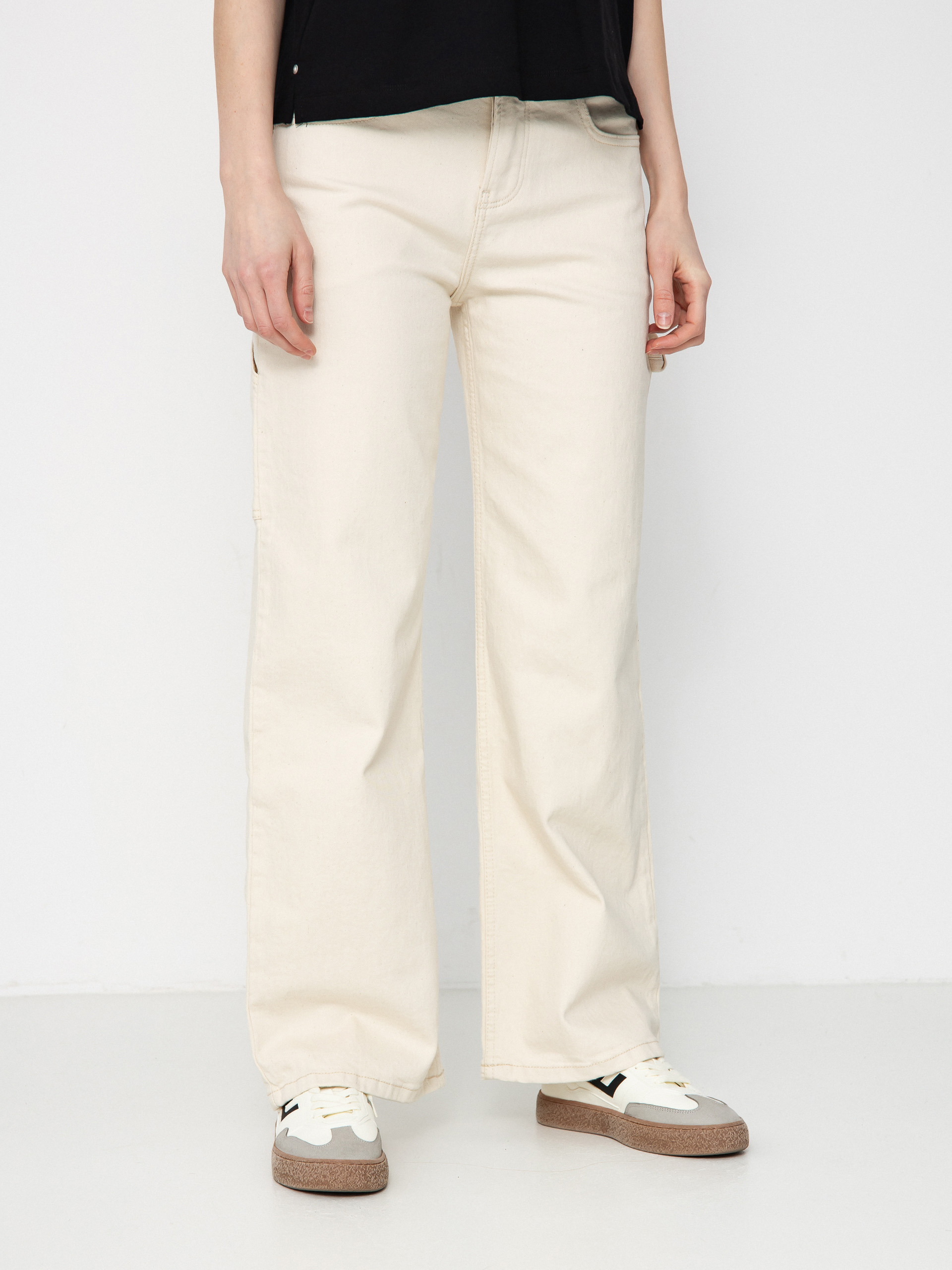 Kisnadrág Roxy Finley Worker Regular Wmn (bone)