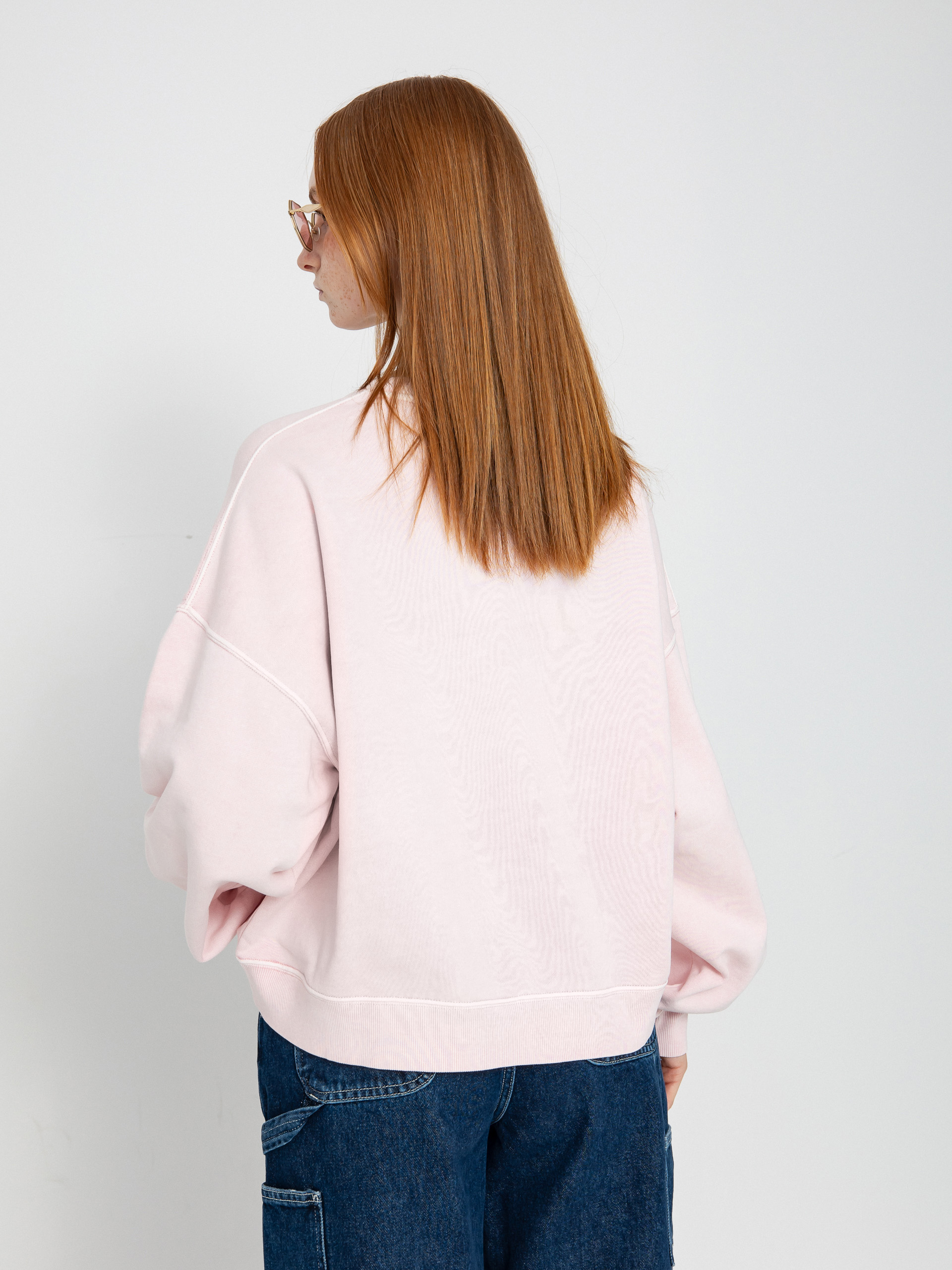 Carhartt WIP Benton Wmn Pulóver (air pink)