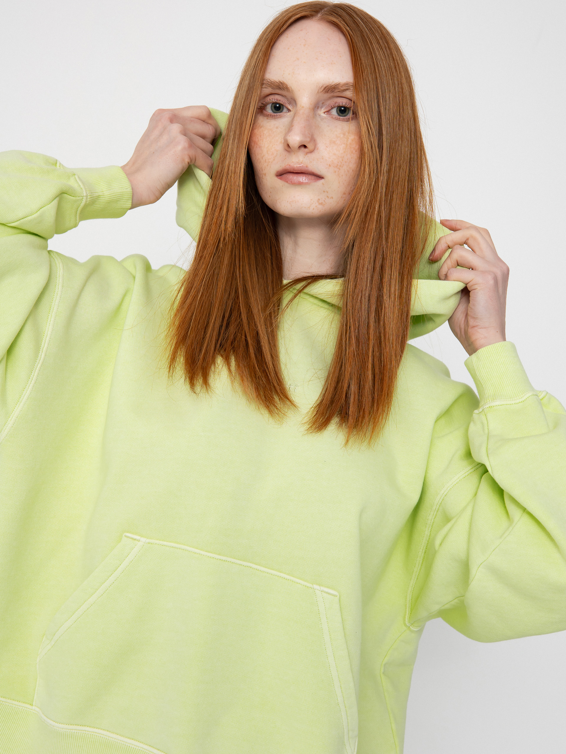 Carhartt WIP Benton HD Wmn Kapucnis pulóver (air green)