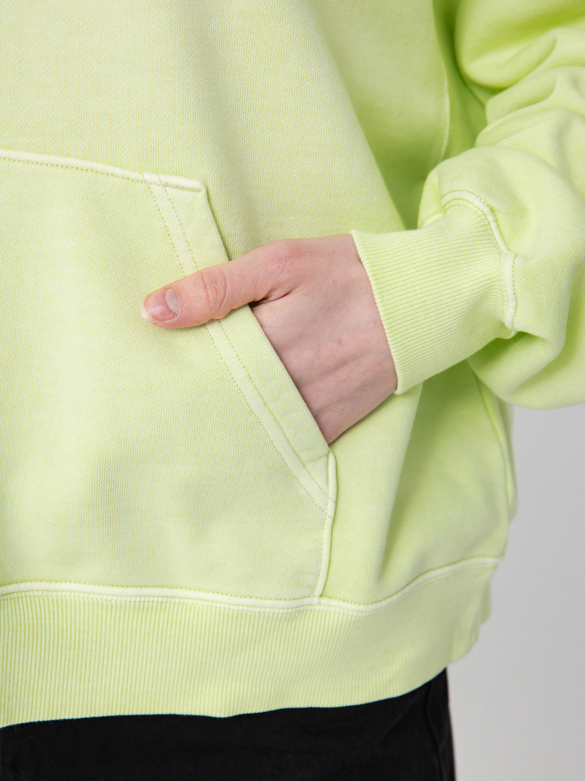 Carhartt WIP Benton HD Wmn Kapucnis pulóver (air green)