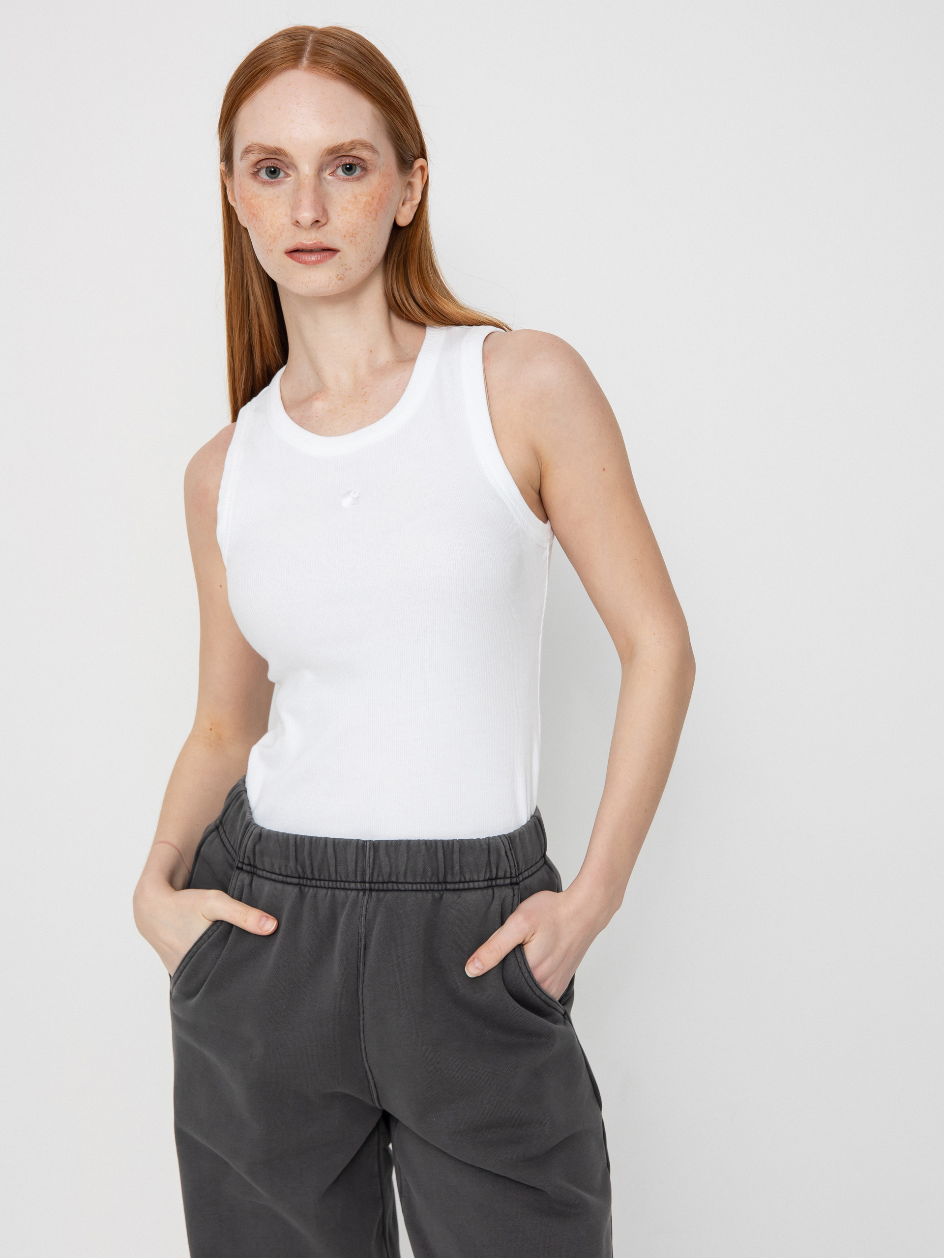 Carhartt WIP Philips Wmn Pu00f3lu00f3 (white)