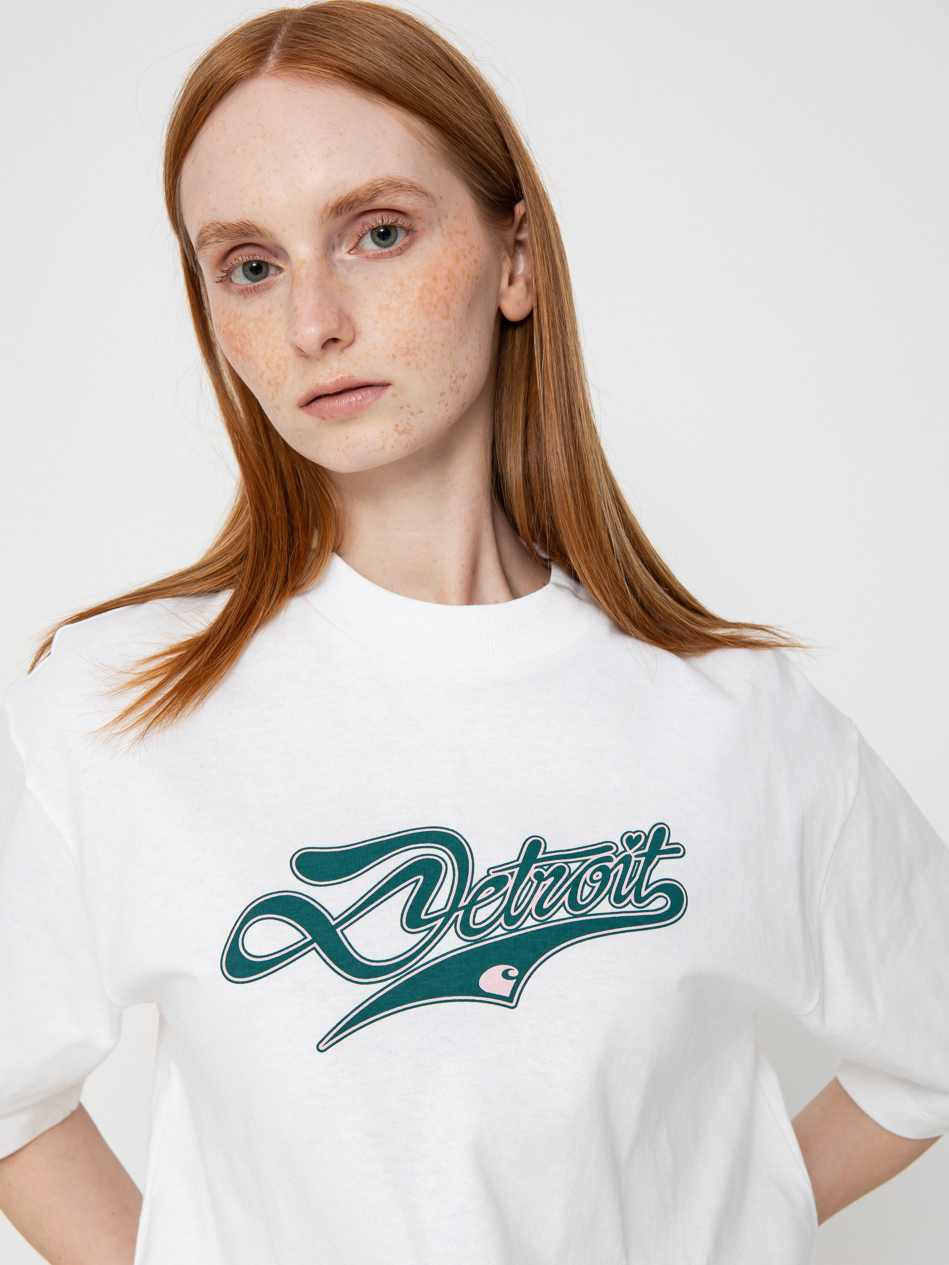 Carhartt WIP Slap Shot Póló Wmn (white)
