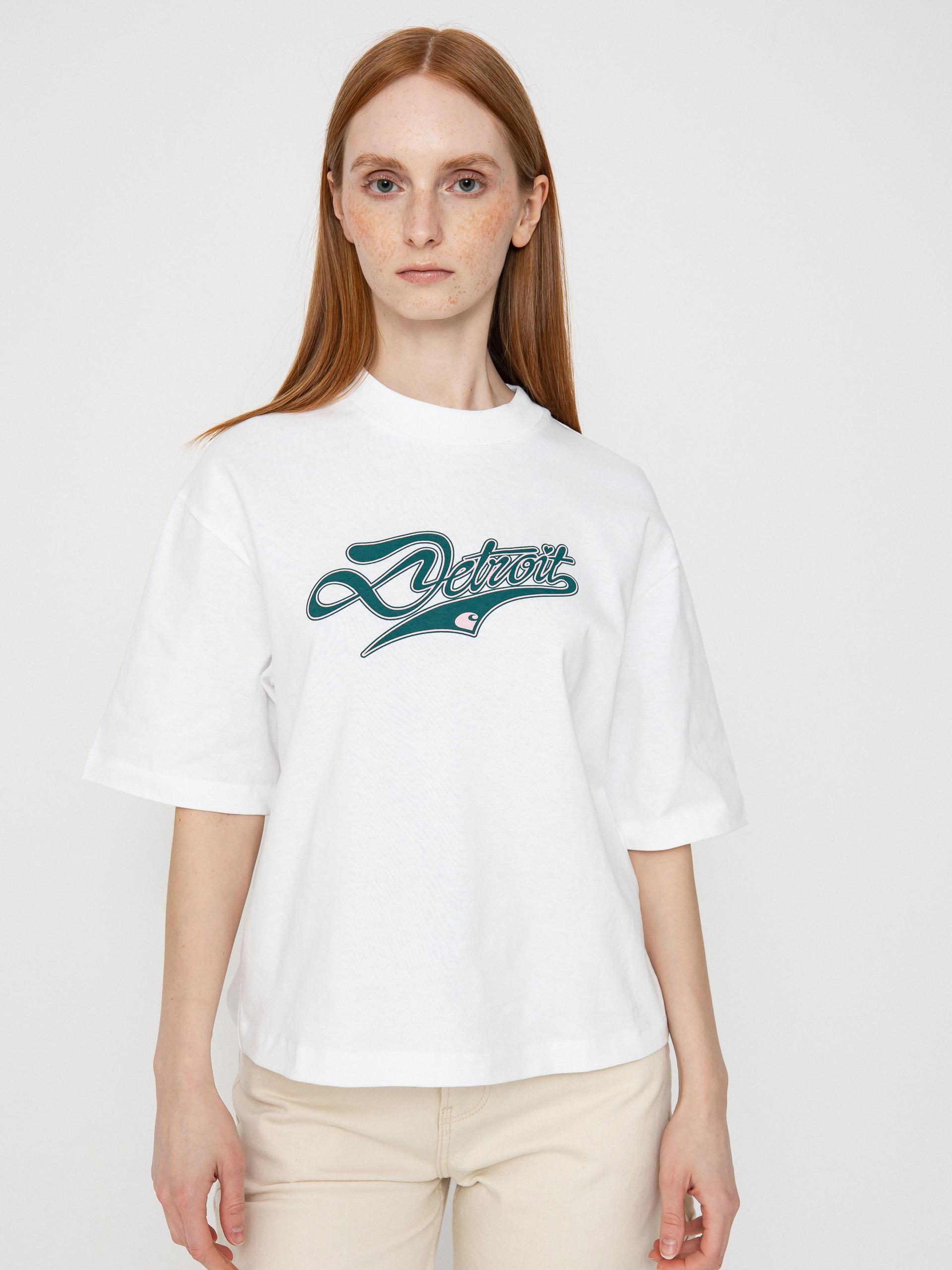 Carhartt WIP Slap Shot Póló Wmn (white)