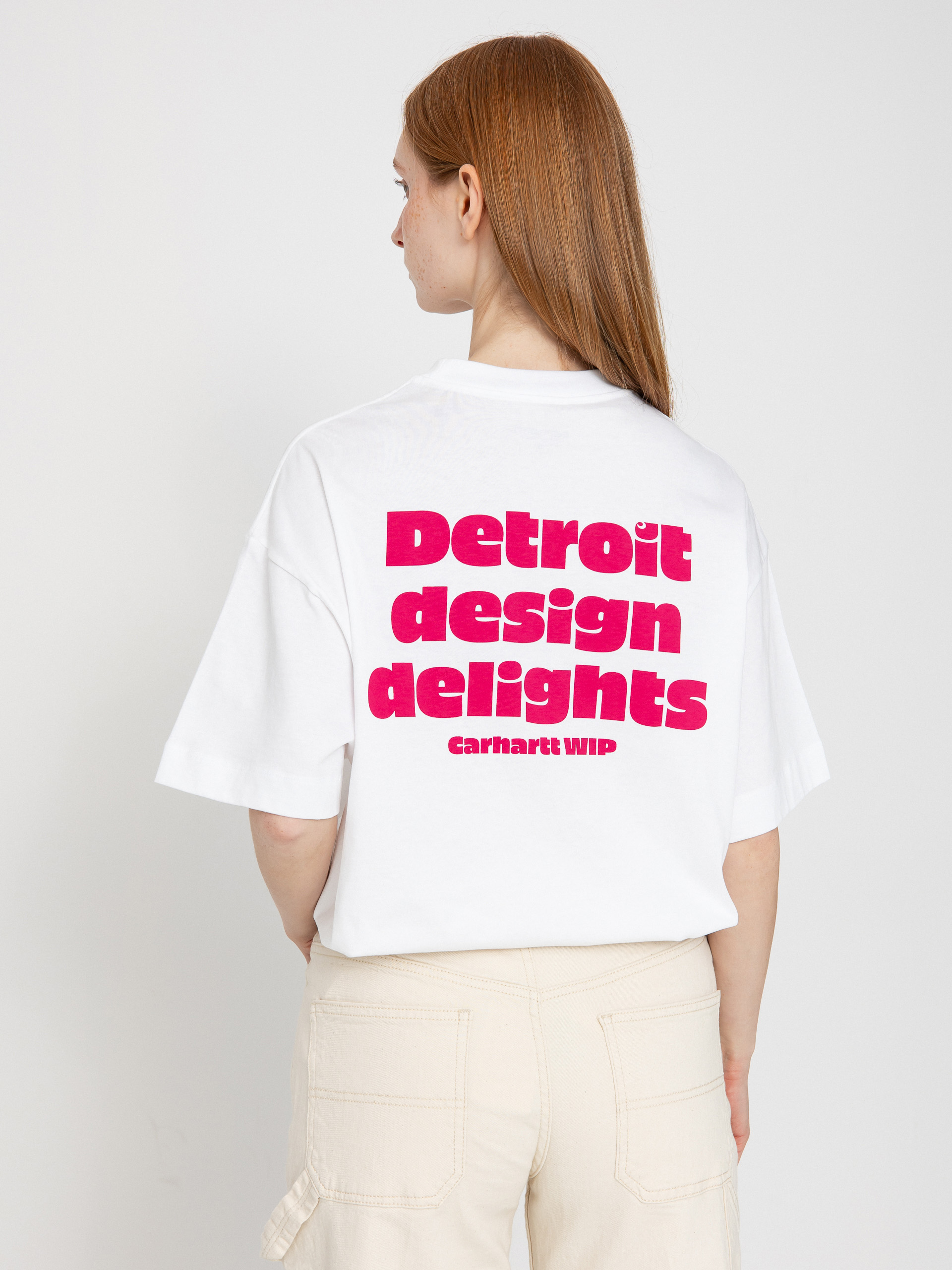 Carhartt WIP Day Off Wmn Póló (white/disco)