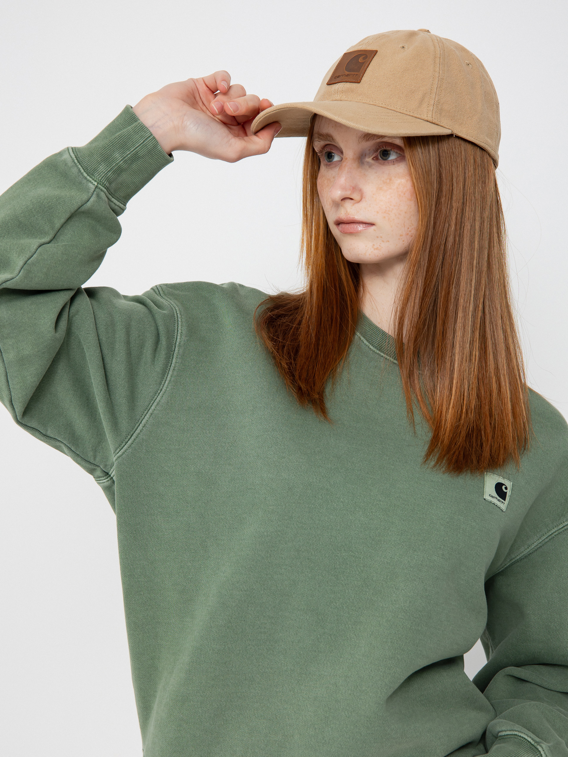 Carhartt WIP Nelson Wmn Pulóver (park)