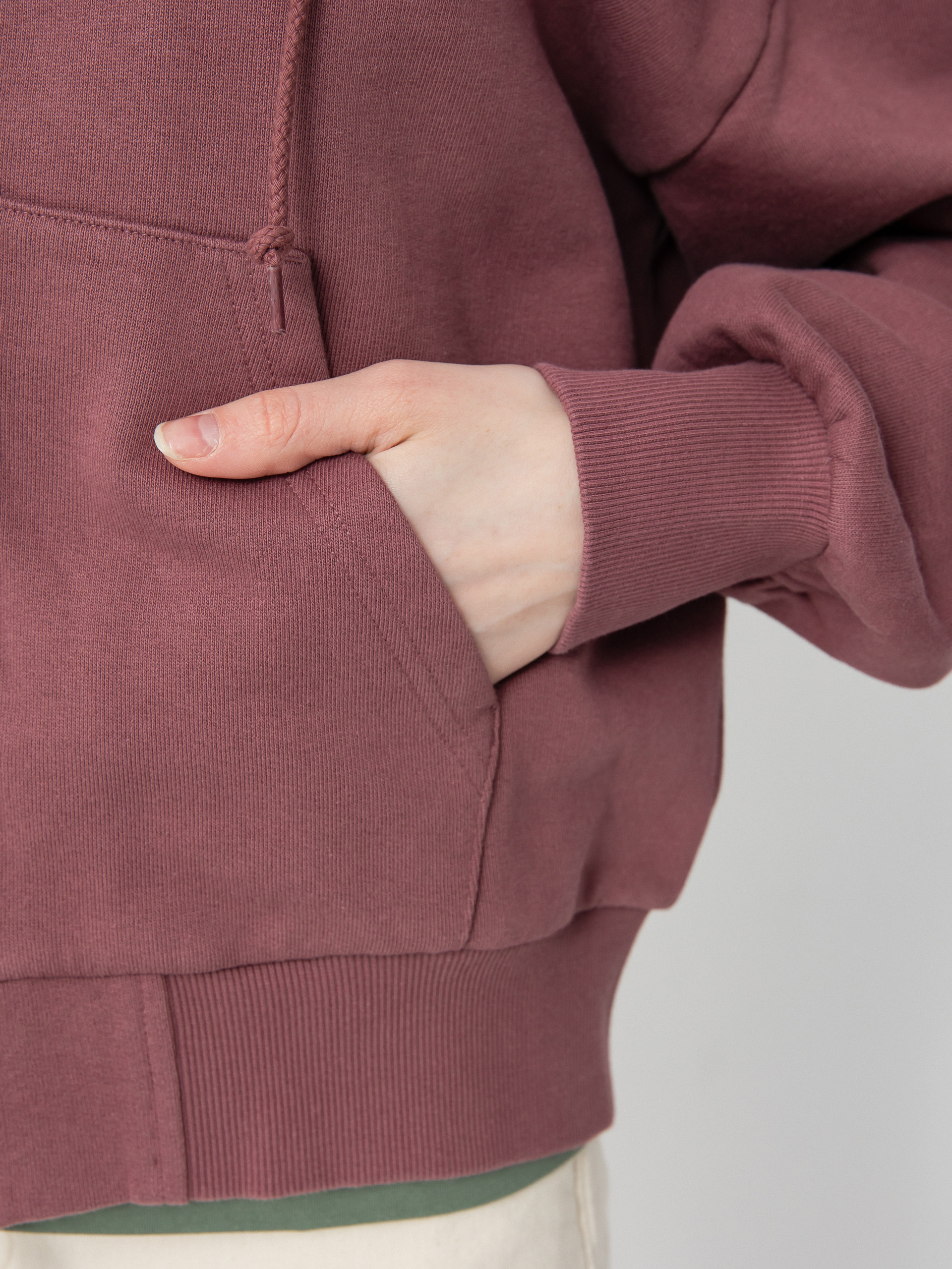 Carhartt WIP Casey ZHD Wmn Kapucnis pulóver (dusky pink/silver)