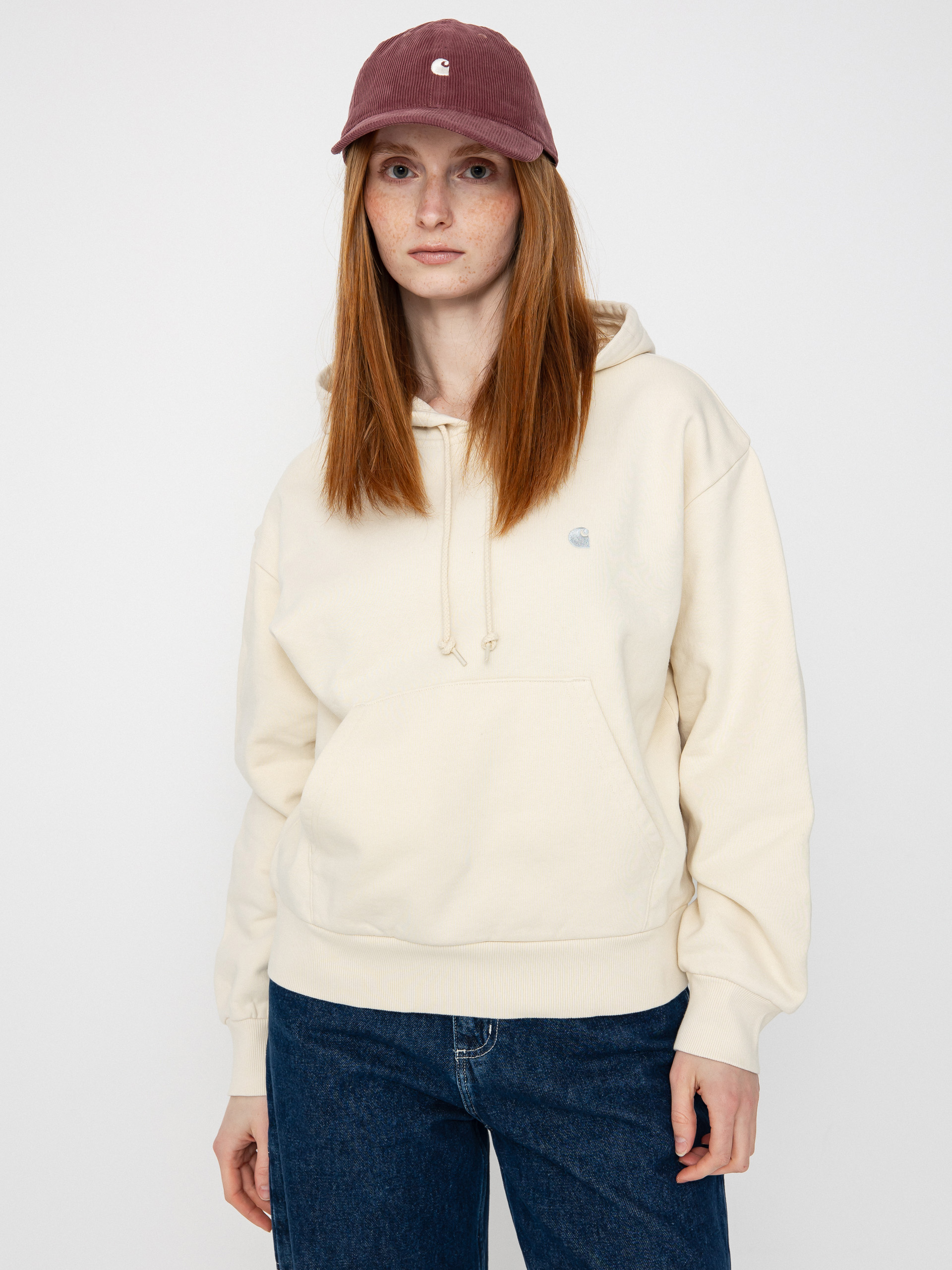 Carhartt WIP Casey HD Wmn Kapucnis pulóver (natural/silver)