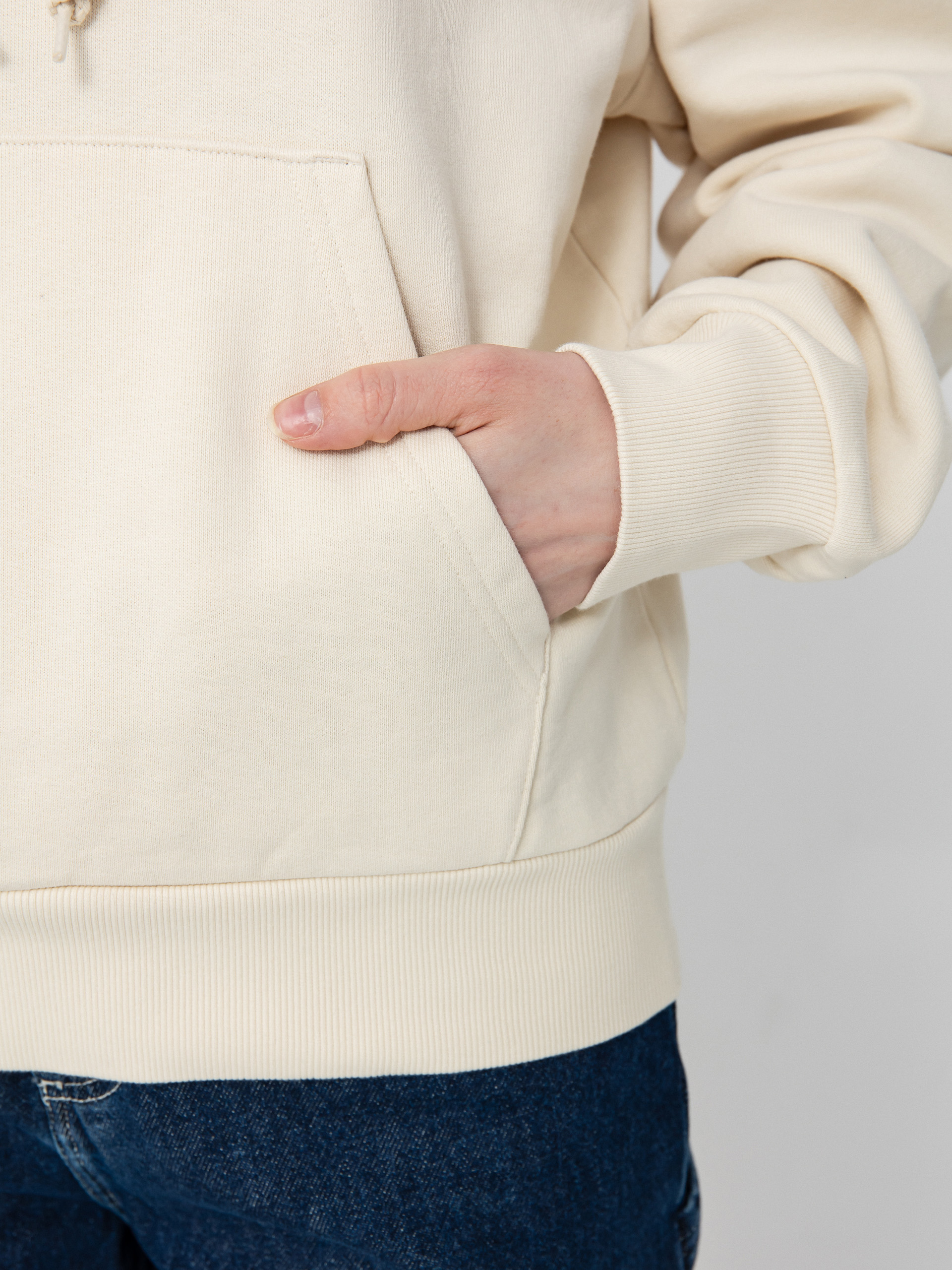 Carhartt WIP Casey HD Wmn Kapucnis pulóver (natural/silver)