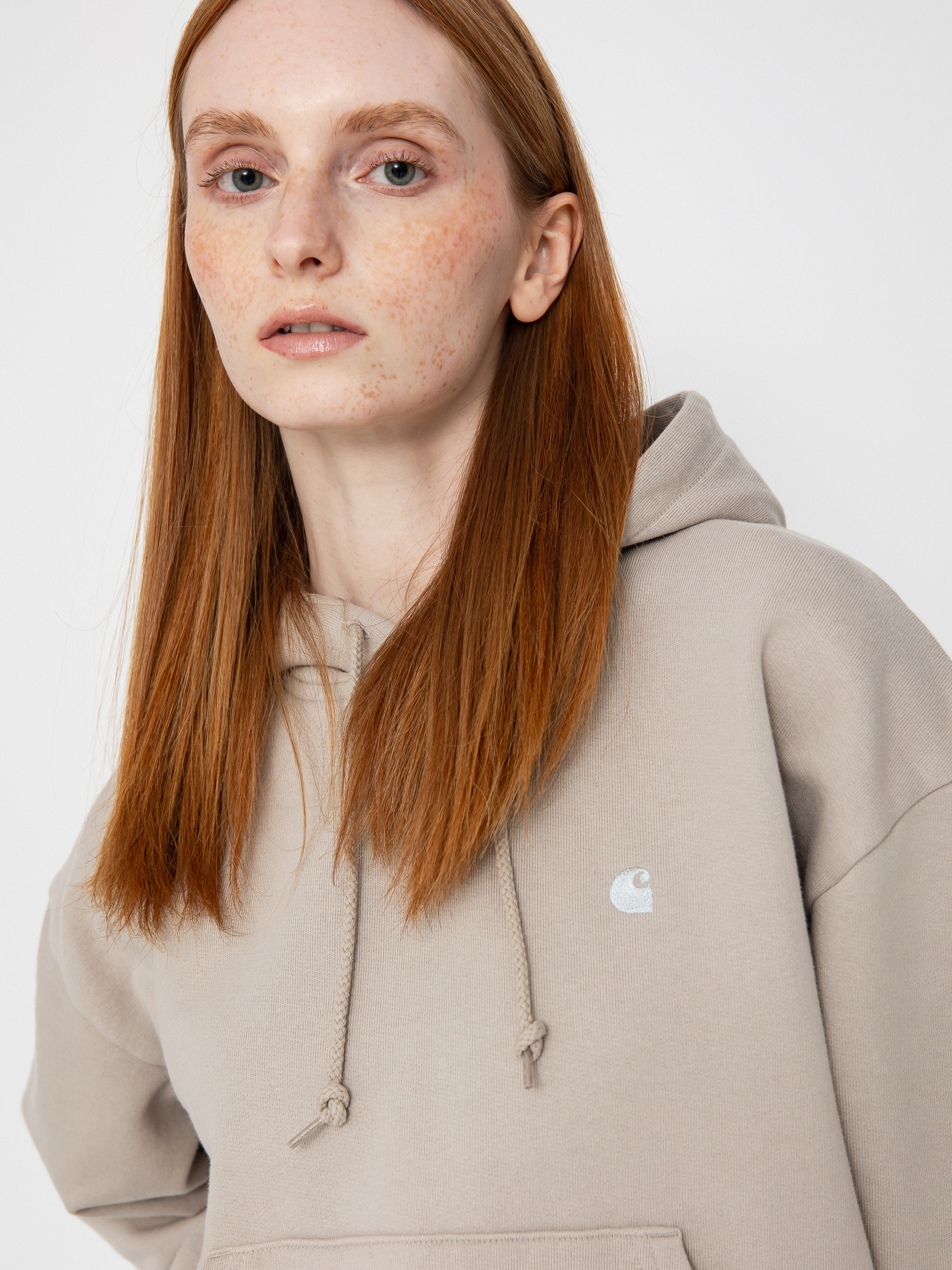 Carhartt WIP Casey HD Wmn Kapucnis pulóver (dusky beige/silver)