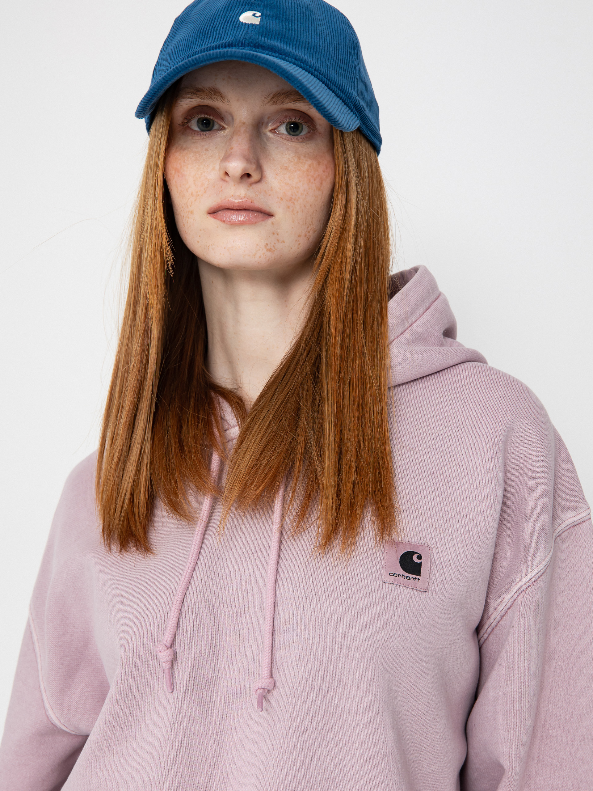 Carhartt WIP Nelson HD Wmn Kapucnis pulóver (hortensia)
